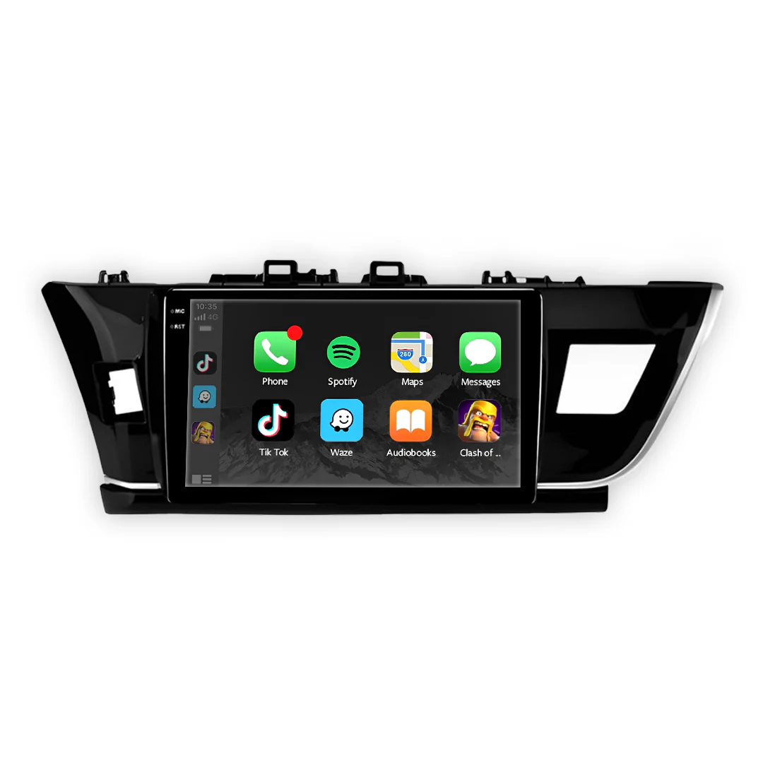 Toyota Corolla E170 Sedan (2013 - 2016) 10.1" 13.3" Android Screen – Android 16, Wireless Apple CarPlay & Android Auto - Image 2