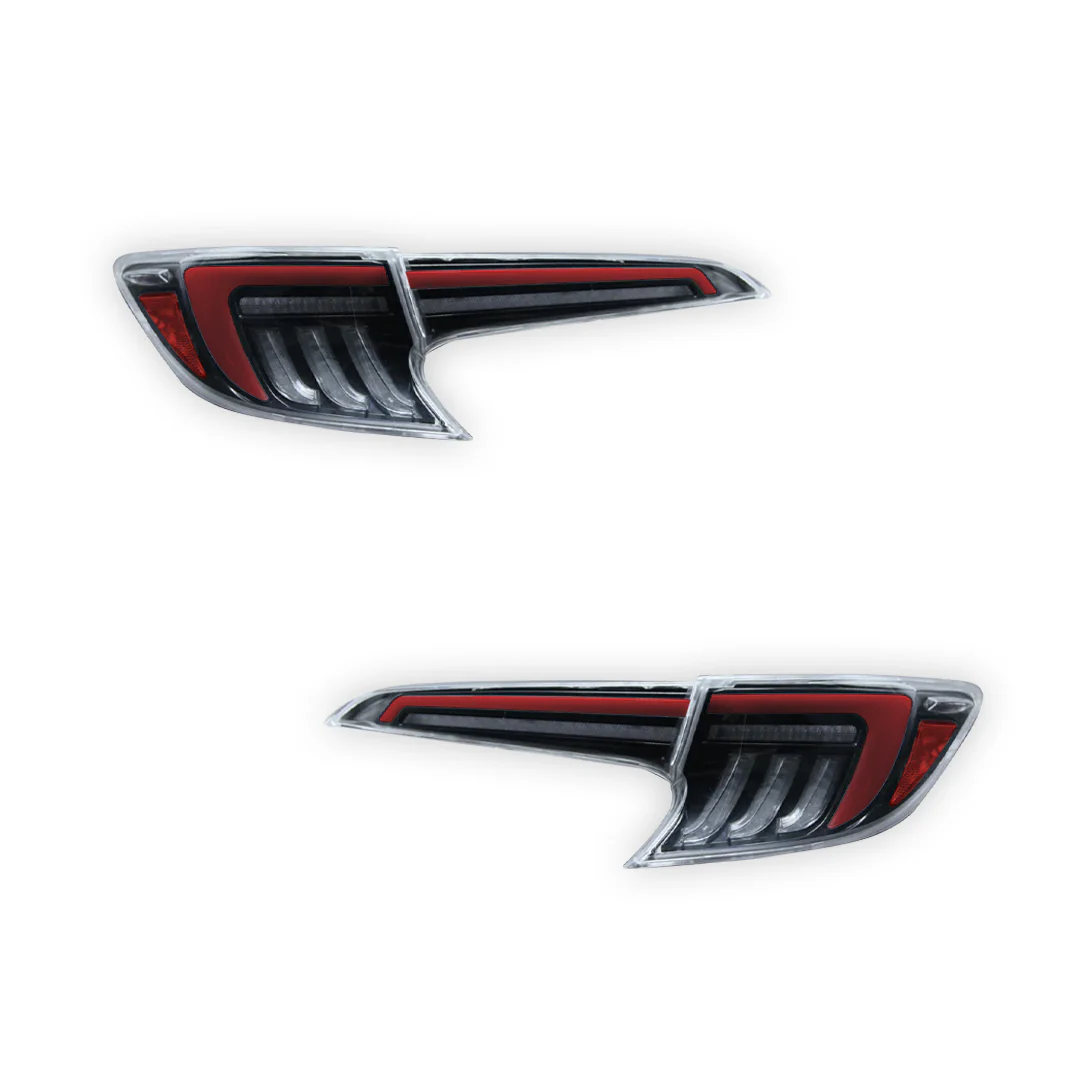 Toyota Corolla E210 Hatch (2019 - 2024) Smoked Red LED Sequential Tail Lights LH + RH - Image 7