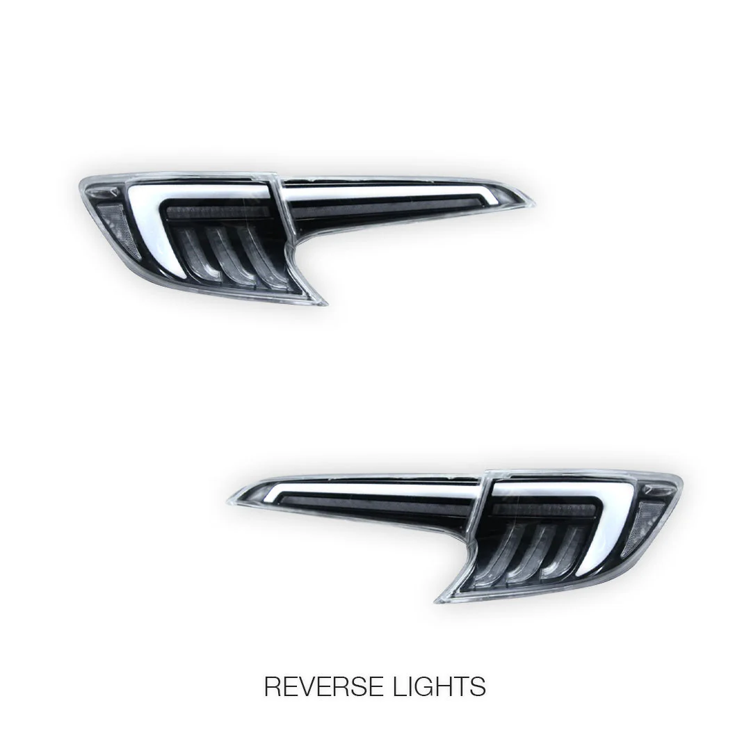 Toyota Corolla E210 Hatch (2019 - 2024) Smoked White LED Sequential Tail Lights LH + RH - Image 5