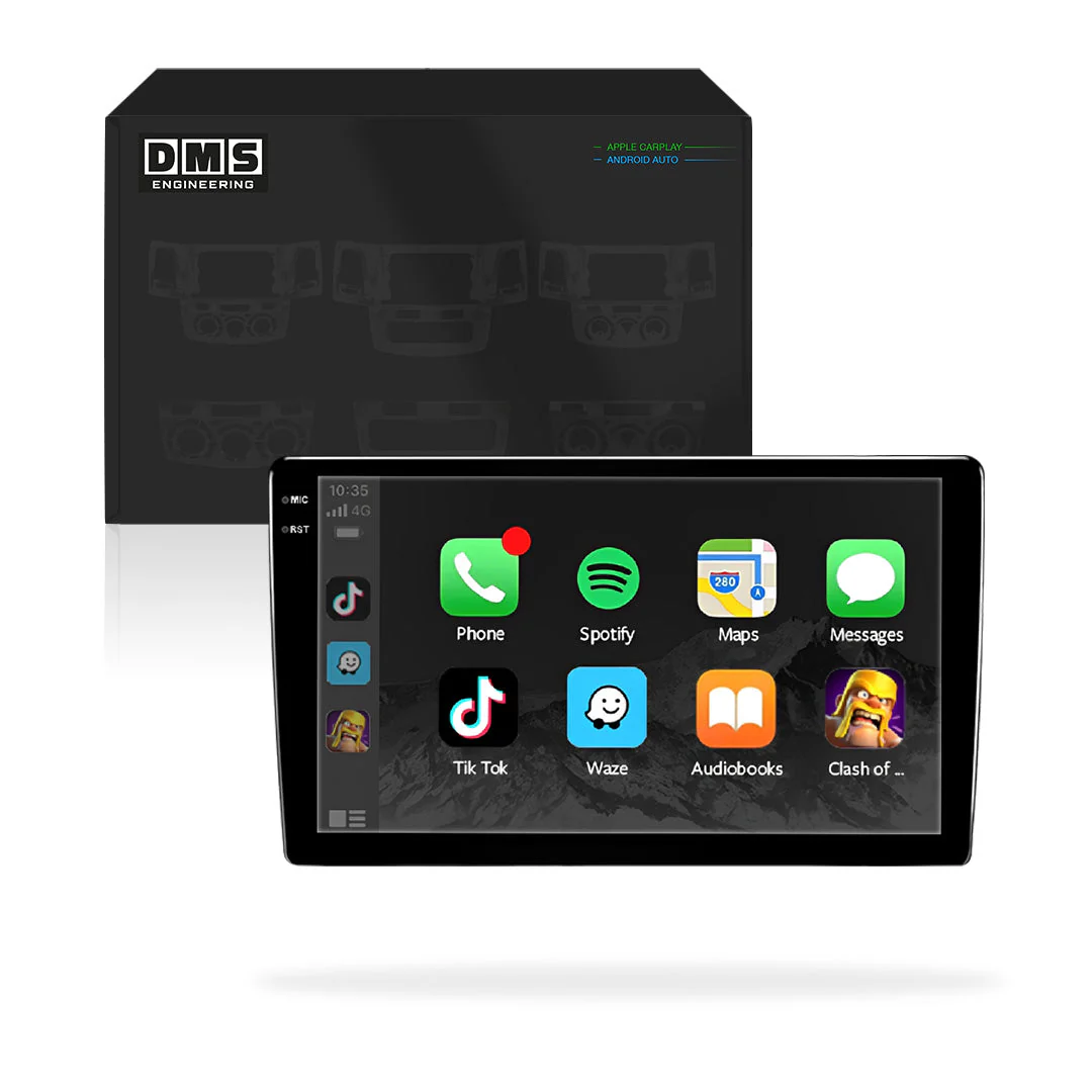 Toyota Corolla E70 / E80 / E90 / E100 (1979 - 1995) 10.1" Single DIN Wireless Android 16 Car Stereo for Apple CarPlay / Android Auto
