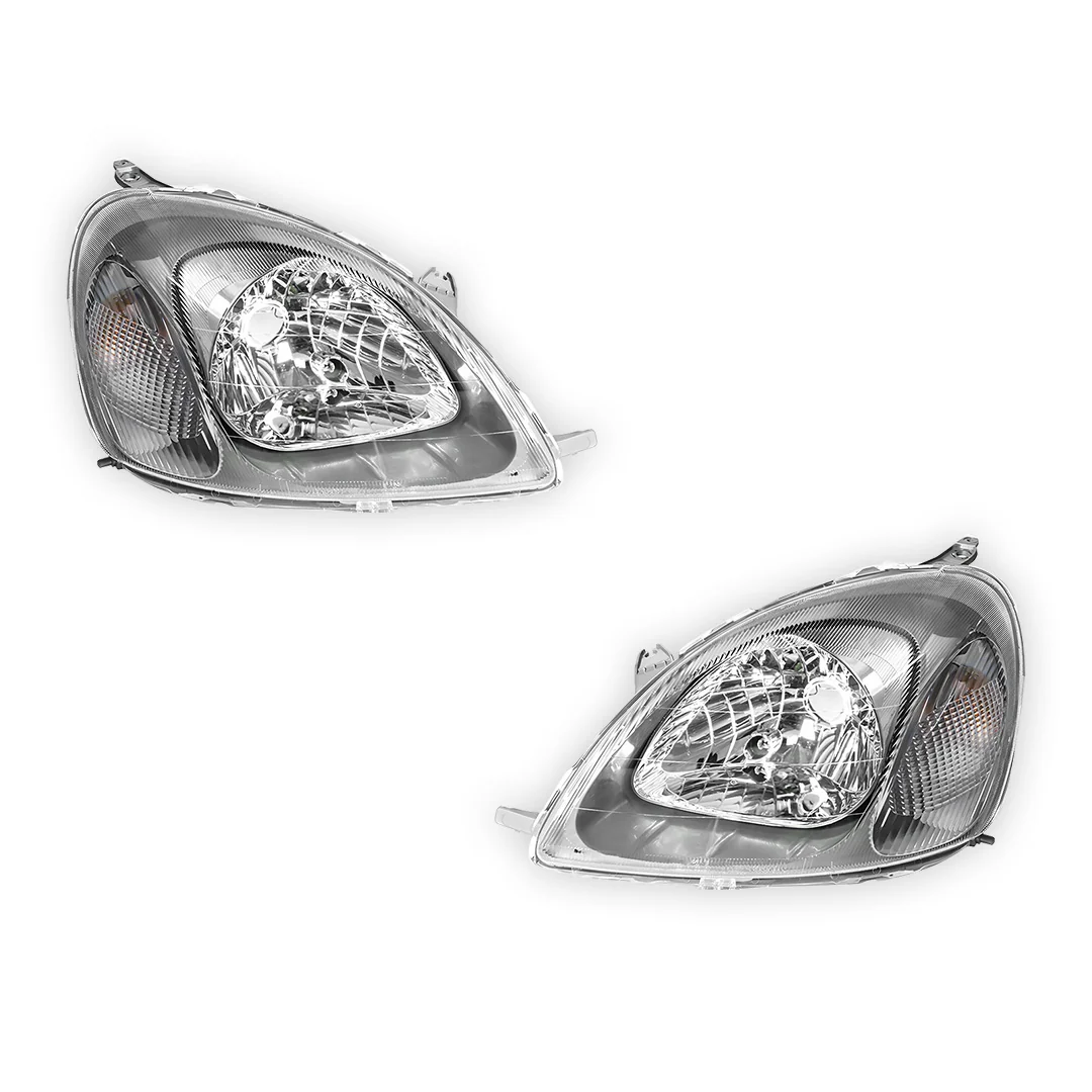 Toyota Echo NCP (1999 - 2002) Headlights LH + RH - Image 4