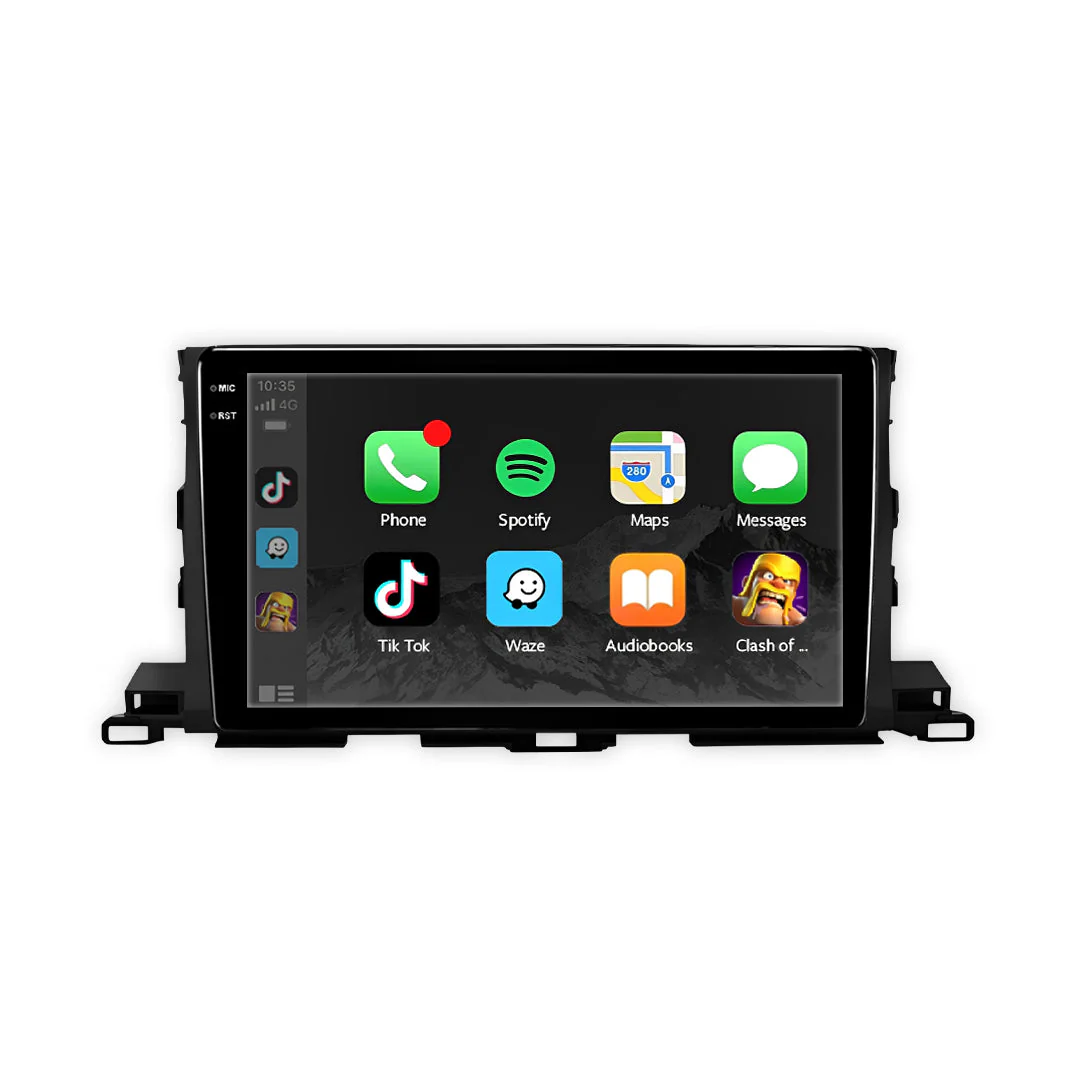 Toyota Fortuner XU50 (2014 - 2019) 10.1" 13.3" Wireless Android 16 Car Stereo for Apple CarPlay / Android Auto - Image 2