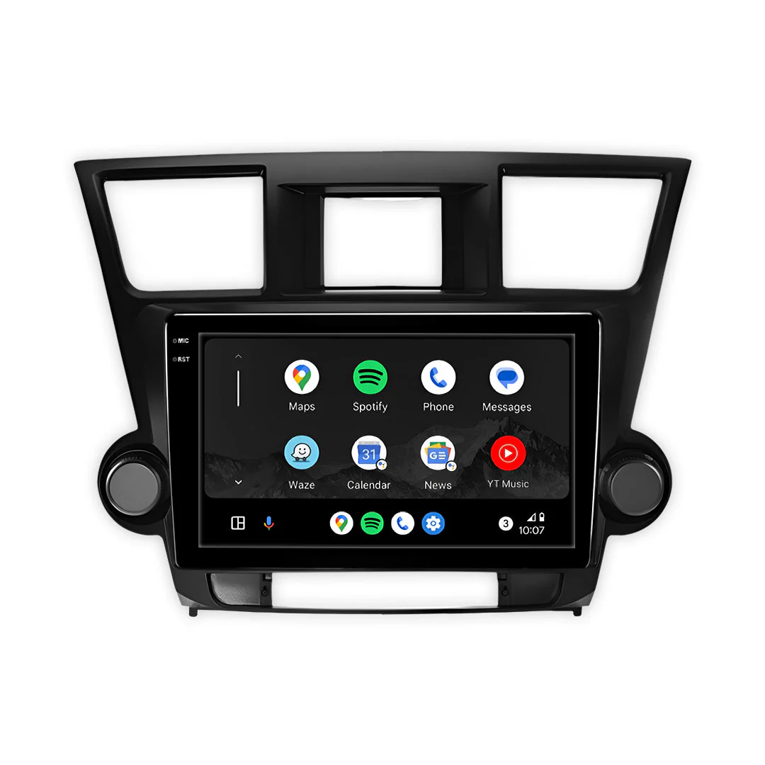 Toyota Highlander XU40 (2007 - 2013) 9" 10.1" 13.3" Wireless Android 16 Android Player for Apple CarPlay / Android Auto - Image 3
