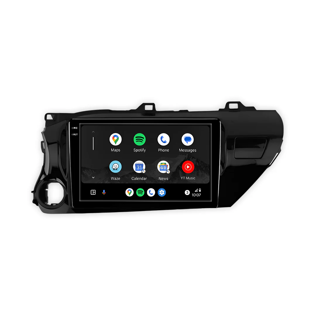 Toyota HiLux (2015 - 2021) Autoestéreo Android 9" Inalámbrico con CarPlay y Android Auto - Image 3