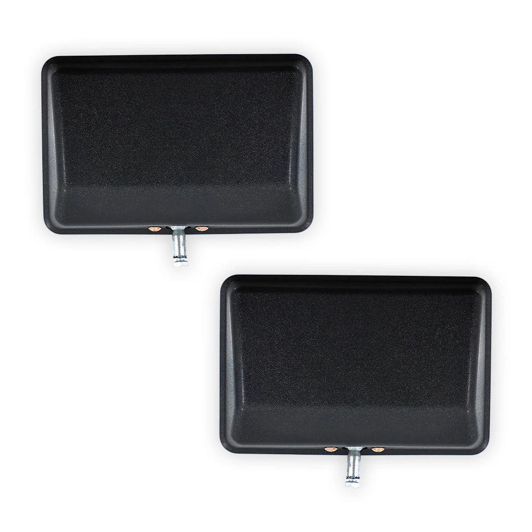 Toyota HiLux N60 (2001 - 2005) Black Head Door Mirrors LH + RH - Image 3