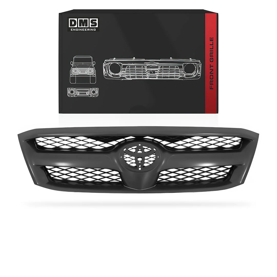 Toyota HiLux N70 (2005 - 2008) Grey Grille - Image 2