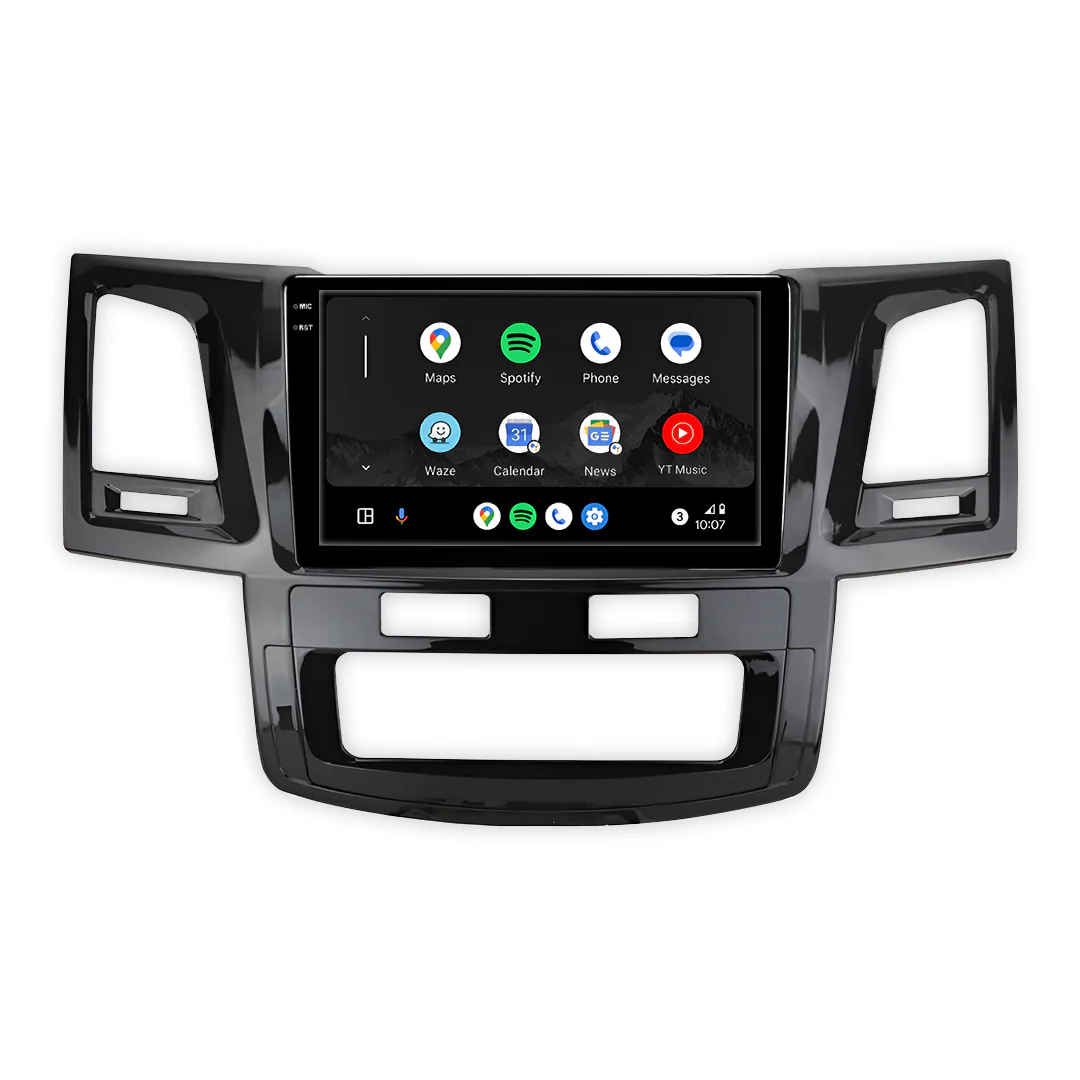 Toyota HiLux N70 (2005 - 2014) 9" Wireless Android 13 Touchscreen Stereo for Apple CarPlay / Android Auto - Image 3