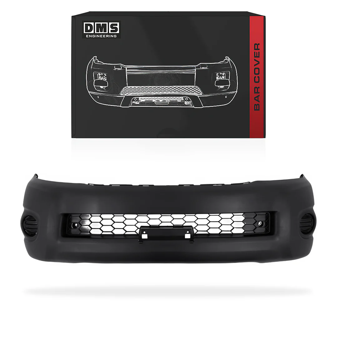 Toyota HiLux N70 (2008 - 2012) Black Front Bar Cover