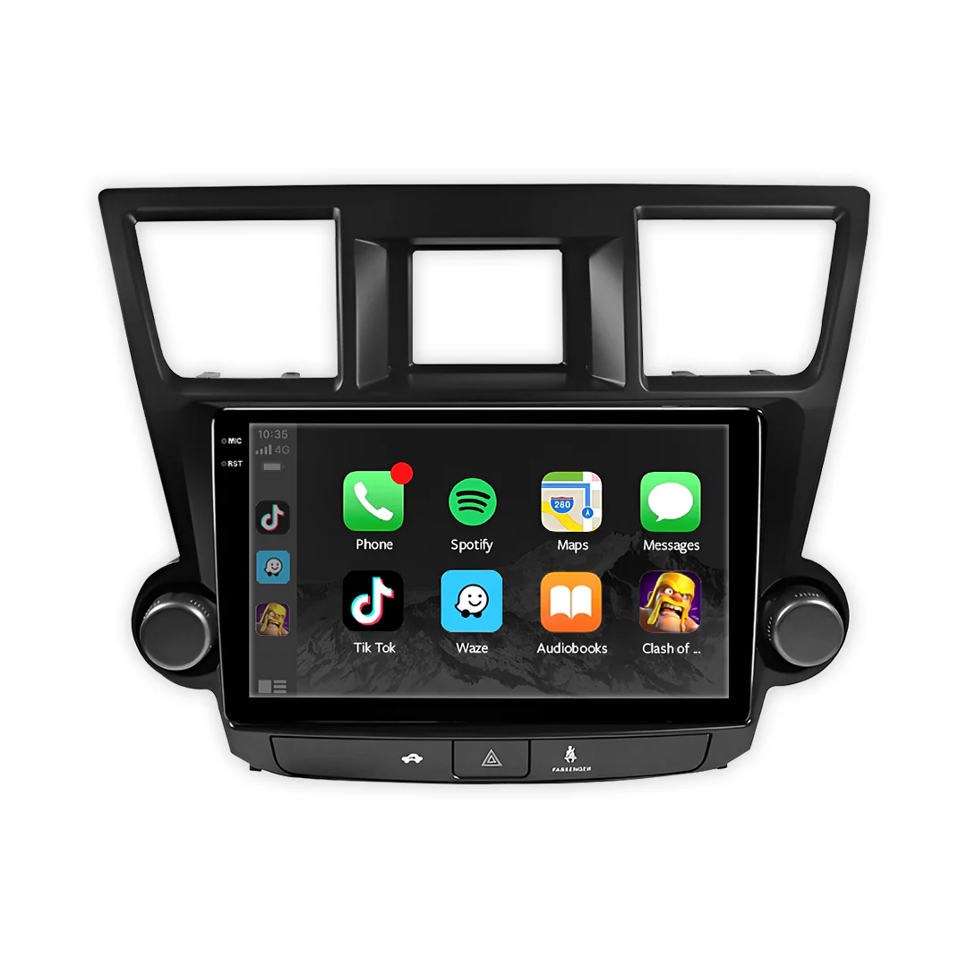 Toyota Kluger XU40 (2007 - 2013) 10.1" Wireless Android 13 Touchscreen Stereo for Apple CarPlay / Android Auto - Image 2