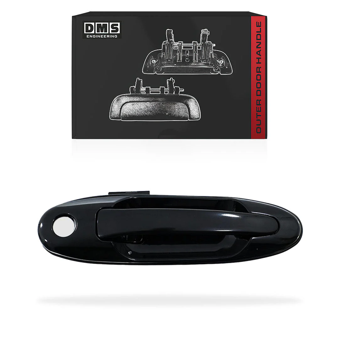 Toyota LandCruiser 100 Series (1998 - 2007)  Black Front Outer Door Handles - Image 3