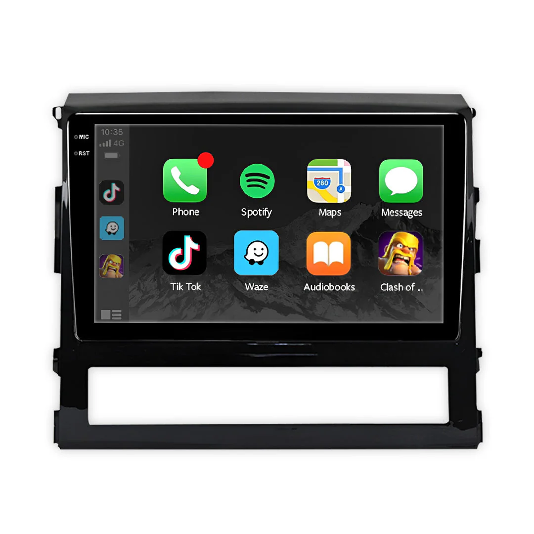 Toyota LandCruiser 200 (2015 - 2020) 9" Wireless Android 16 Head Unit for Apple CarPlay / Android Auto - Image 2