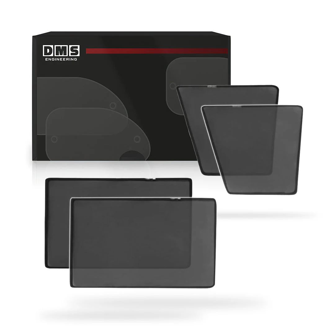Toyota LandCruiser 79 Series (2000 - 2025) Magnetic Window Sun Shades Complete Set