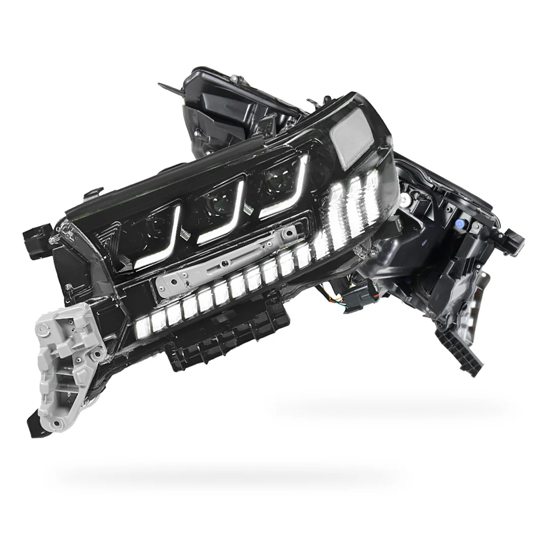 Toyota LandCruiser LC200 / FJ200 Series (2015 - 2021) Sequential Full LED DRL Headlights LH + RH