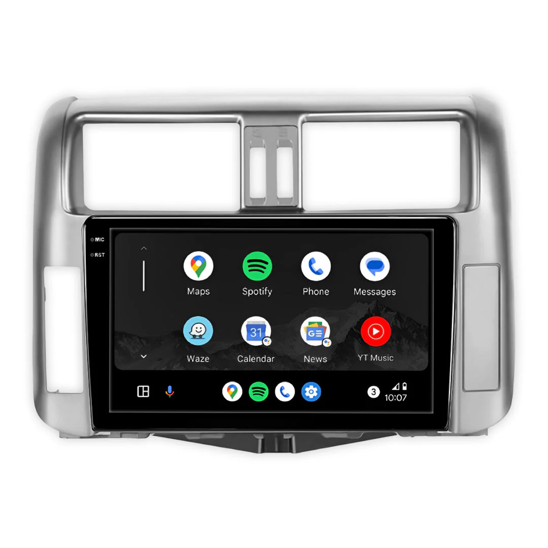 Toyota LandCruiser Prado 150 Series (2009 - 2013) 9" 13.3" Wireless Android 16 Head Unit for Apple CarPlay / Android Auto - Image 3
