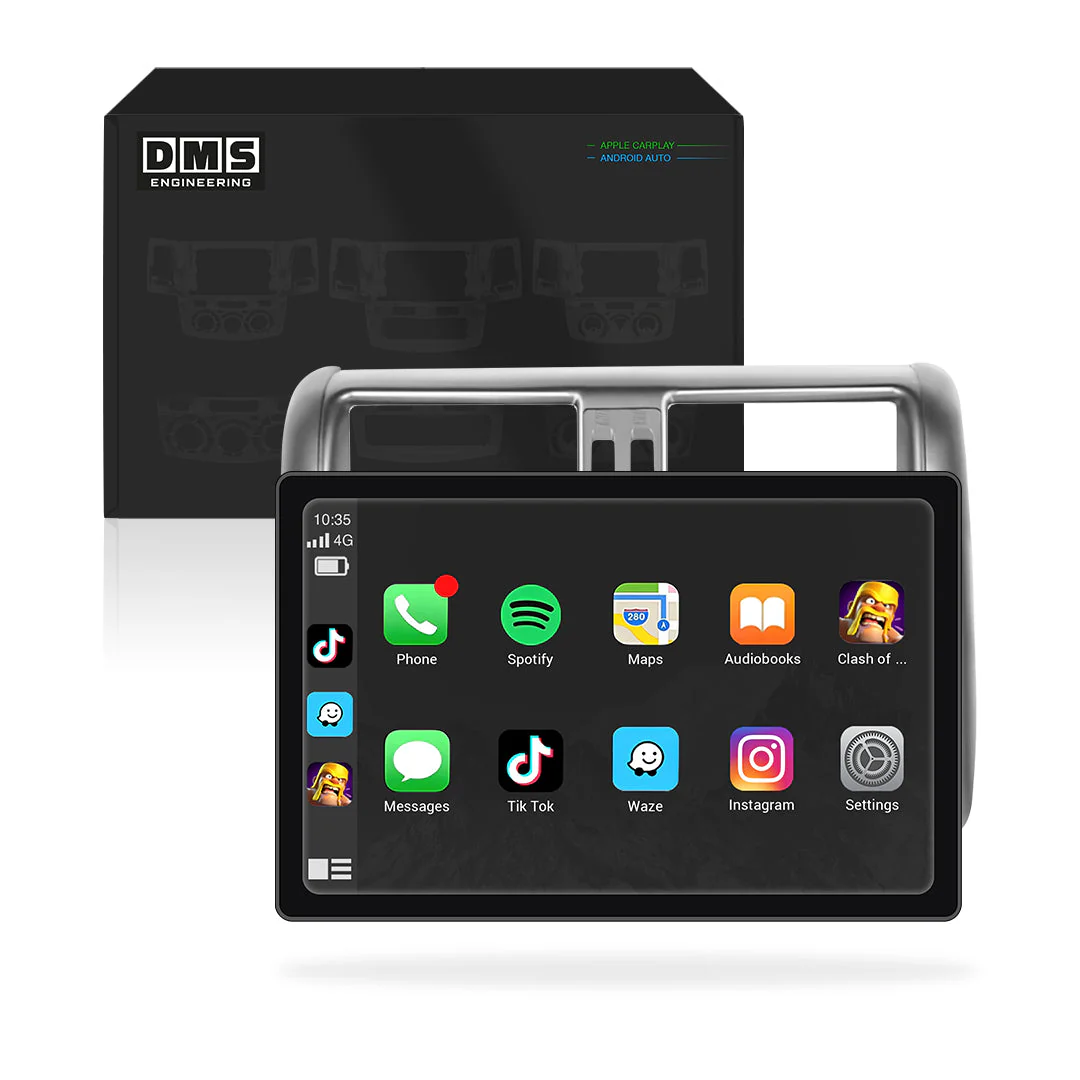 Toyota LandCruiser Prado 150 Series (2009 - 2013) 9" 13.3" Wireless Android 16 Head Unit for Apple CarPlay / Android Auto - Image 4