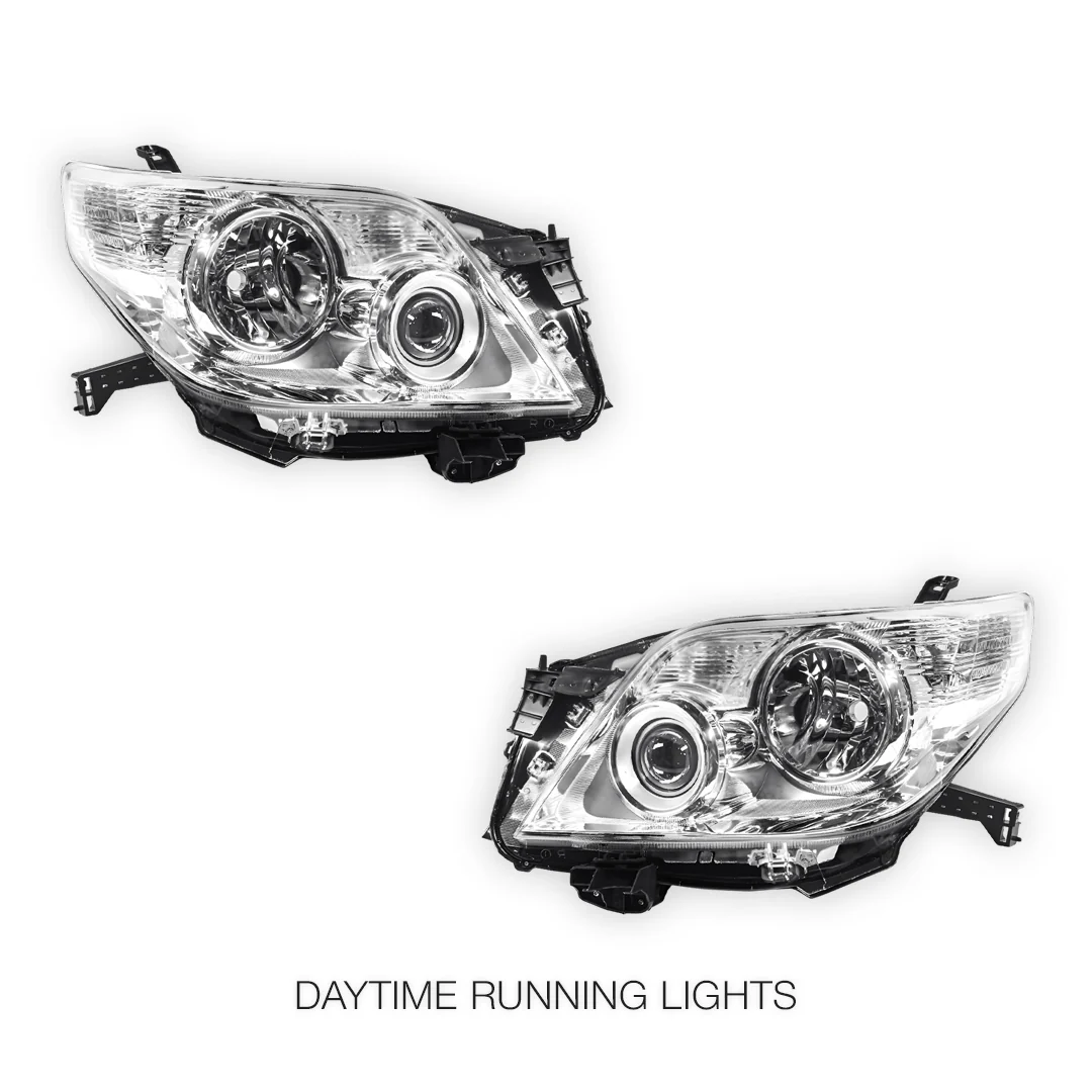 Toyota LandCruiser Prado 150 Series FJ150 / LC150 (2009 - 2013) Halogen Projector Headlight Lamp LH + RH - Image 2