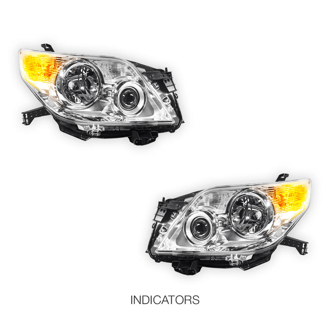 Toyota LandCruiser Prado 150 Series FJ150 / LC150 (2009 - 2013) Halogen Projector Headlight Lamp LH + RH - Image 3