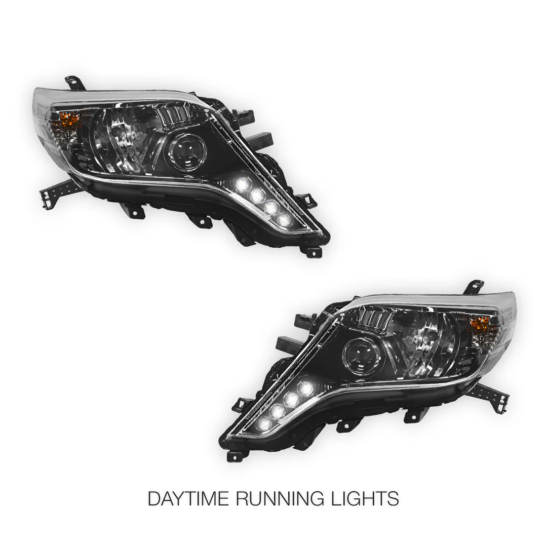 Toyota LandCruiser Prado 150 Series FJ150 / LC150 / Kakadu / VX (2013 - 2017) LED Headlight Lamp LH + RH - Image 2