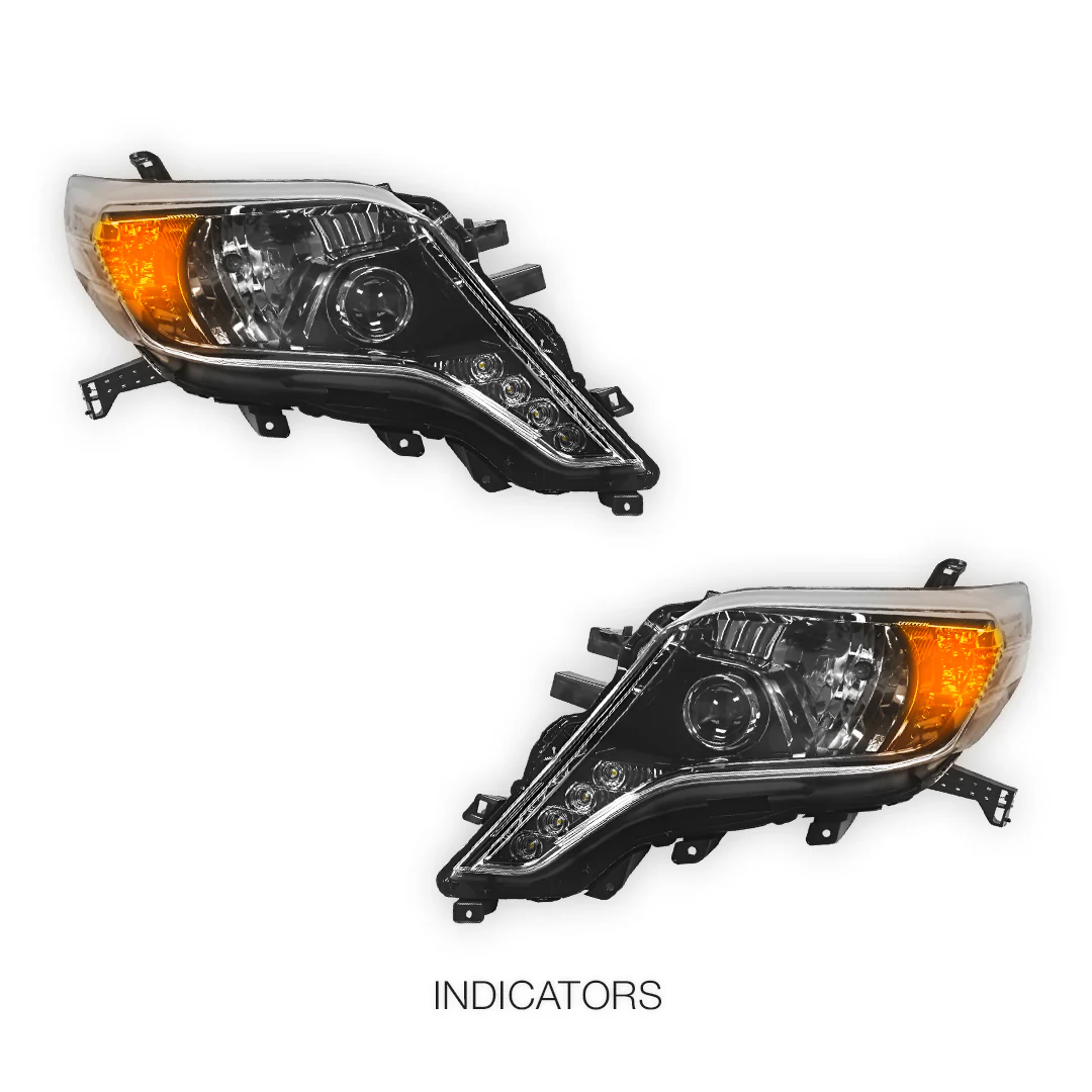 Toyota LandCruiser Prado 150 Series FJ150 / LC150 / Kakadu / VX (2013 - 2017) LED Headlight Lamp LH + RH - Image 3