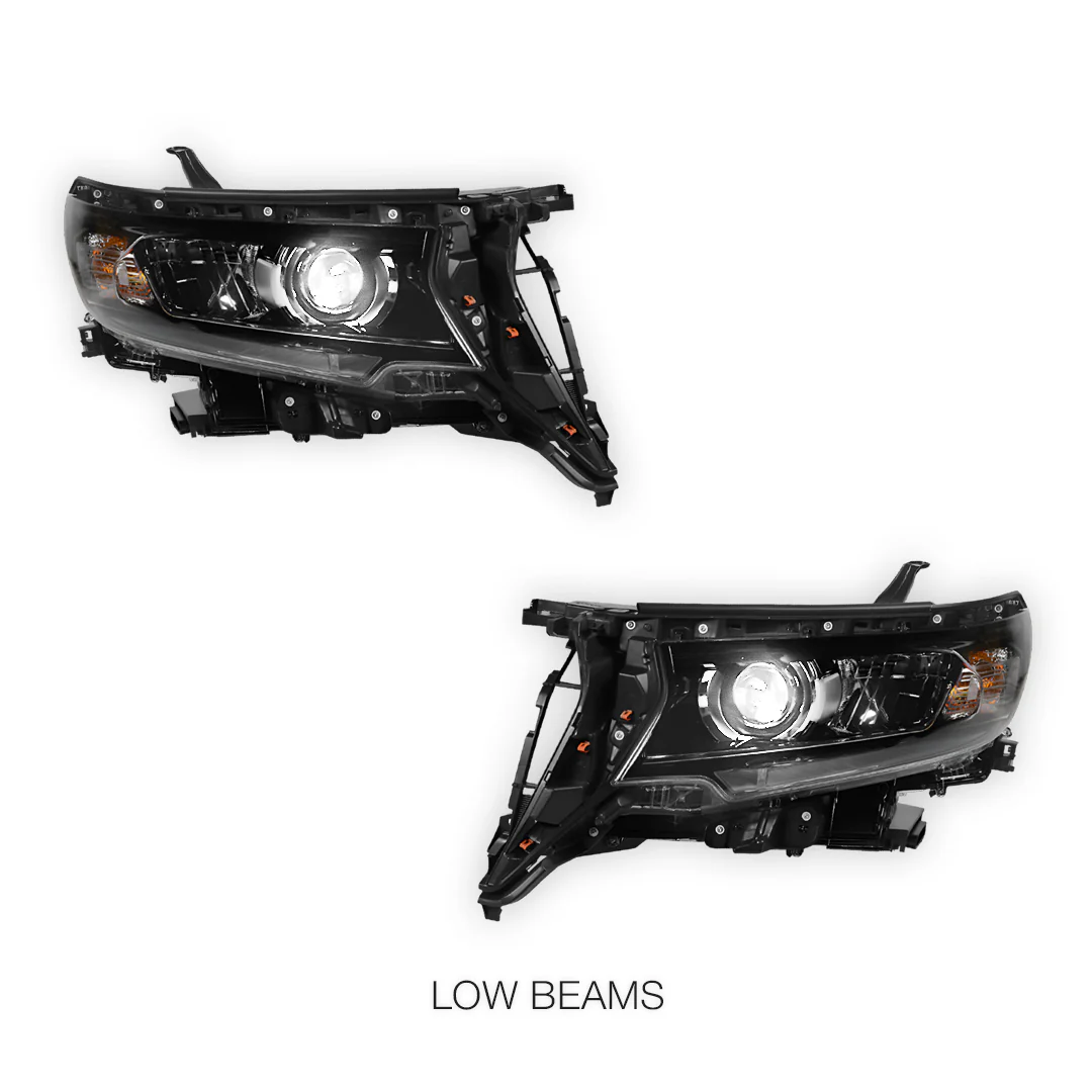 Toyota LandCruiser Prado 150 Series LC150 / FJ150 / GXL / KAKADU / VX (2018 - 2023) LED Projector Headlight Lamp LH + RH - Image 4