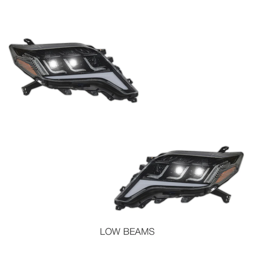 Toyota LandCruiser Prado FJ150 / LC150 Series / Altitude / GX / GXL (2013 - 2017) Full LED Headlights LH + RH - Image 5
