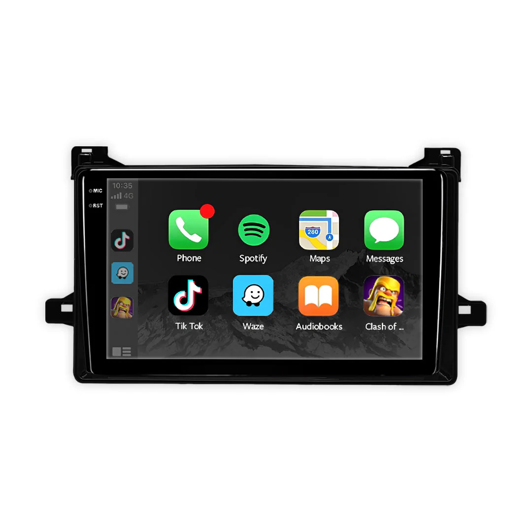 Toyota Prius XW50 (2016 - 2022) 9" 13.3" Wireless Android 16 Android Player for Apple CarPlay / Android Auto - Image 2