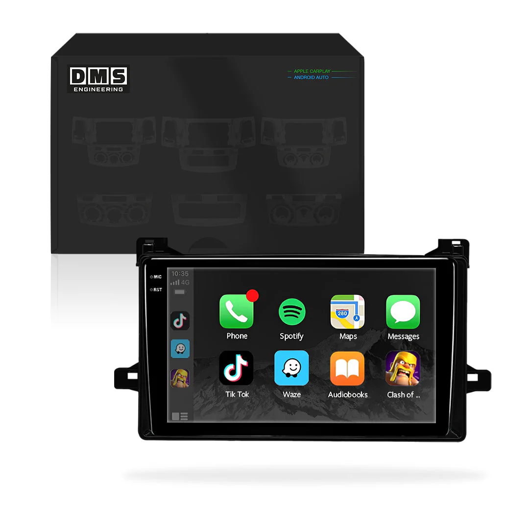 Toyota Prius XW50 (2016 - 2023) 9" Wireless Android 16 Android Player for Apple CarPlay / Android Auto