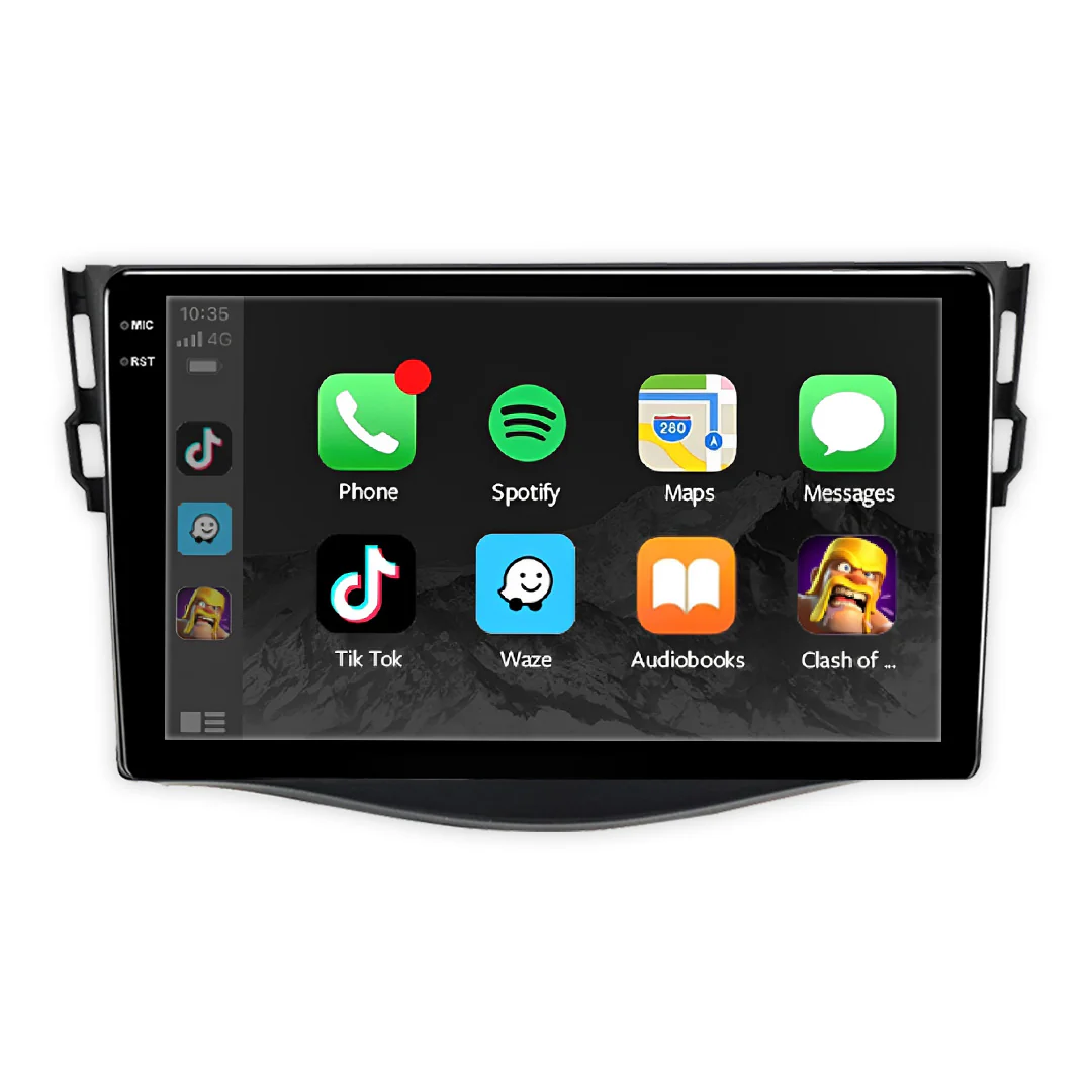 Toyota RAV4 XA30 / XA40 (2005 - 2016) 9" Wireless Android 16 Head Unit for Apple CarPlay / Android Auto - Image 2