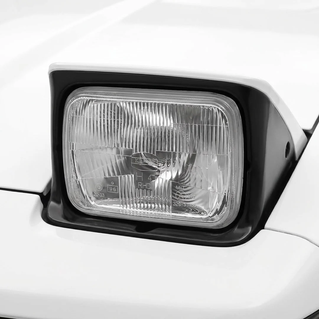 Toyota Supra A70 (1986 - 1992) Headlights with H4 Globe Glass Lens LH + RH - Image 2