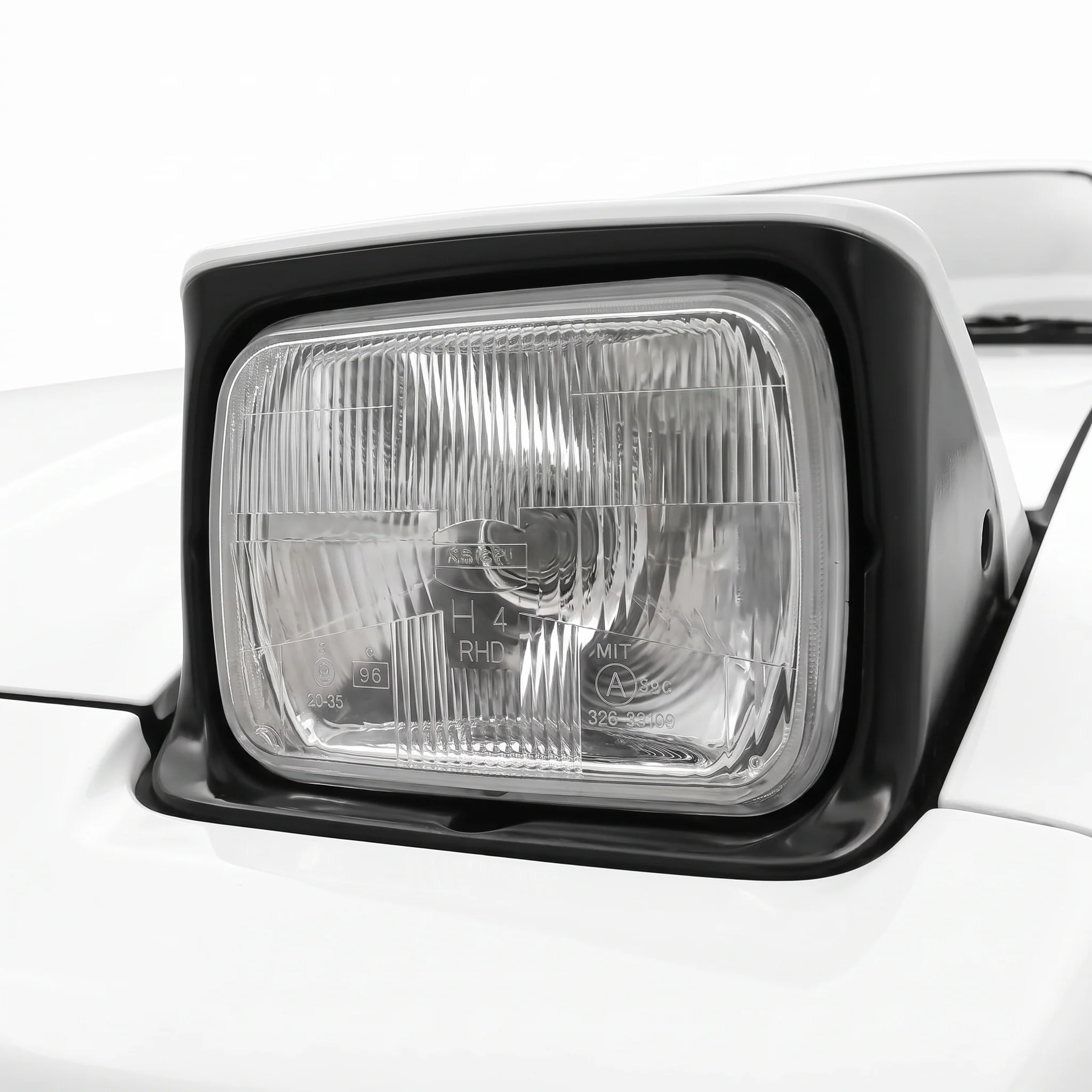 Toyota Supra A70 (1986 - 1992) Headlights with H4 Globe Glass Lens LH + RH - Image 3