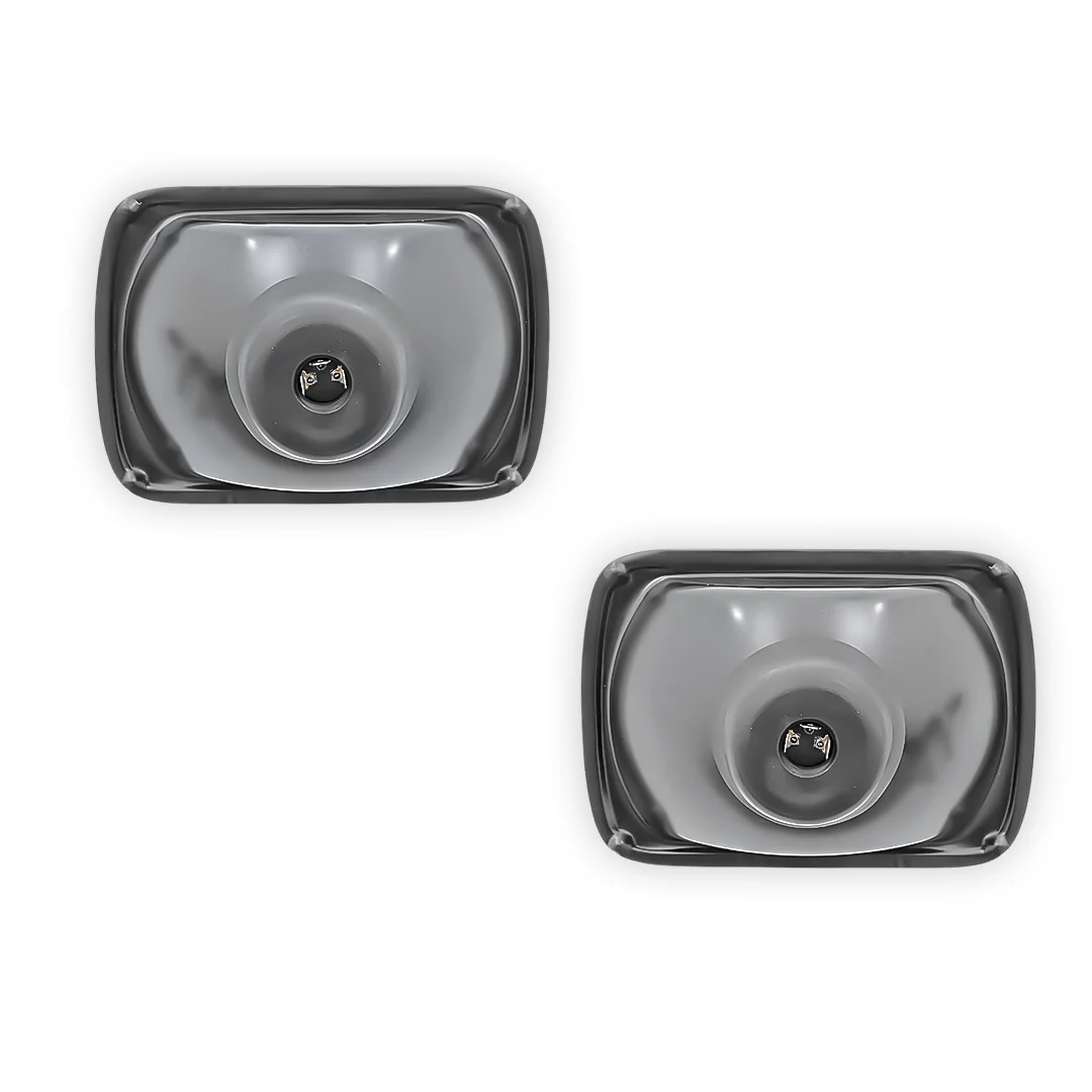 Toyota Supra A70 (1986 - 1992) Headlights with H4 Globe Glass Lens LH + RH - Image 5