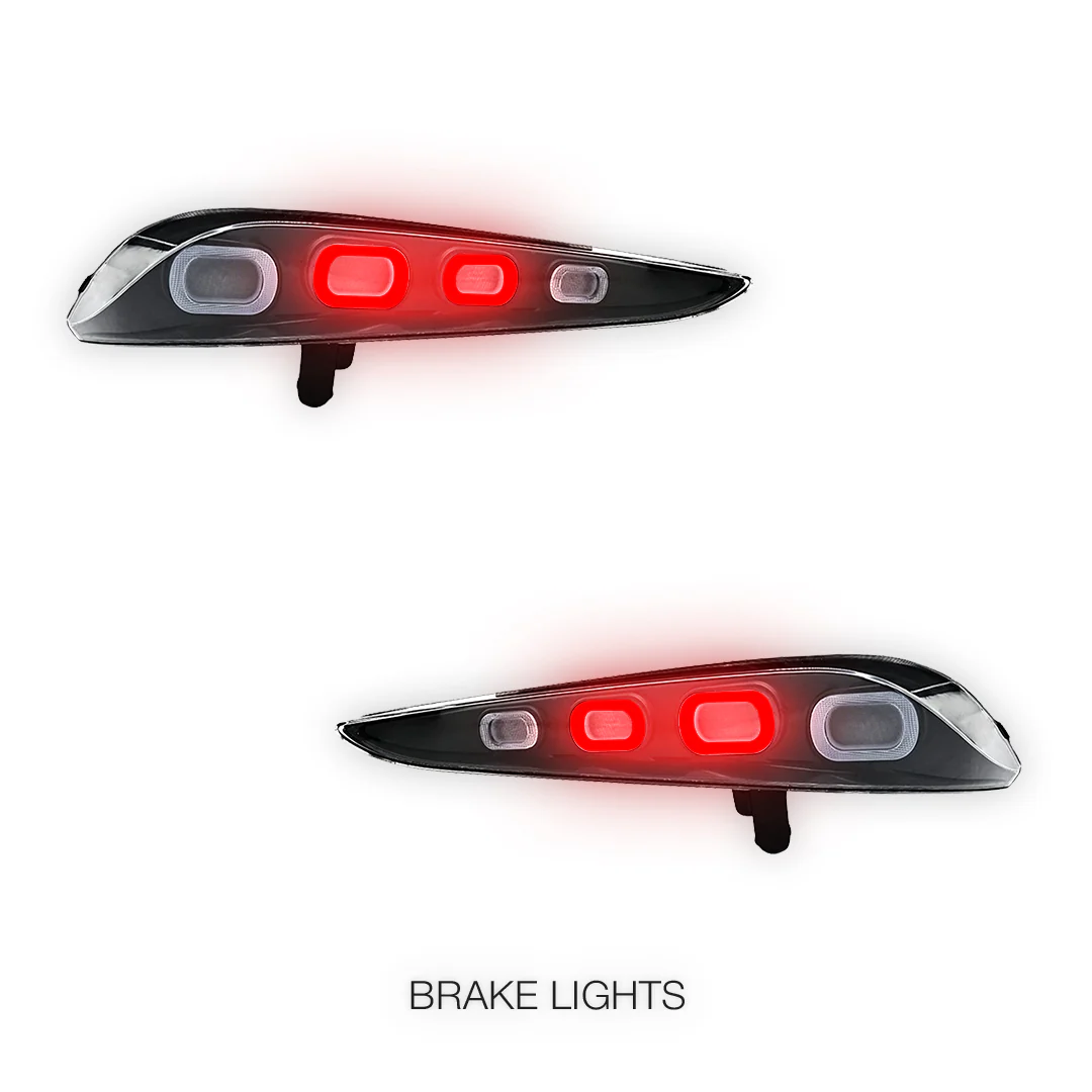 Toyota Supra A90 A91 (2019 - 2024) Clear Sequential LED Tail Lights LH + RH - Image 4