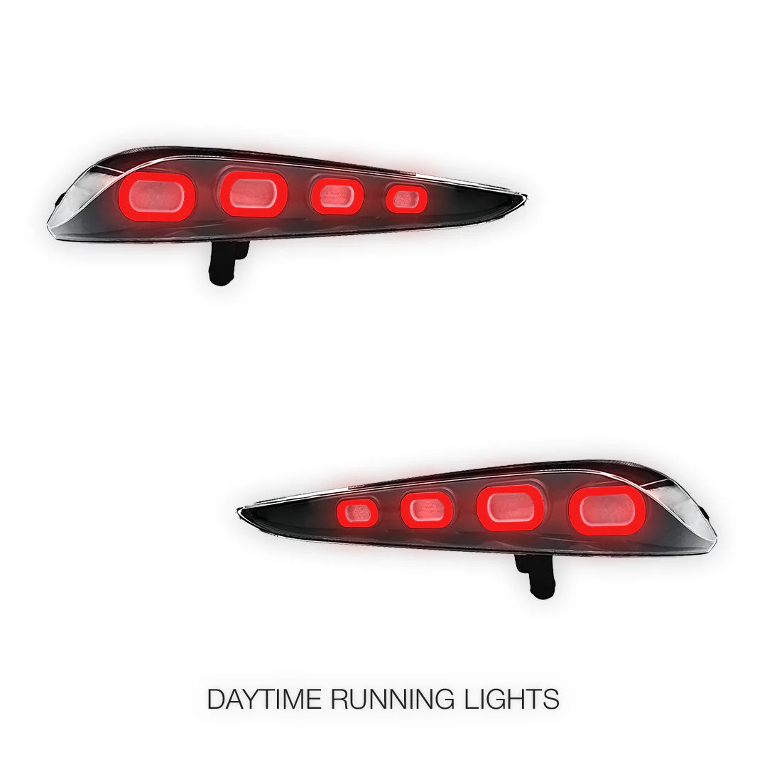 Toyota Supra A90 A91 (2019 - 2024) Clear Sequential LED Tail Lights LH + RH - Image 2