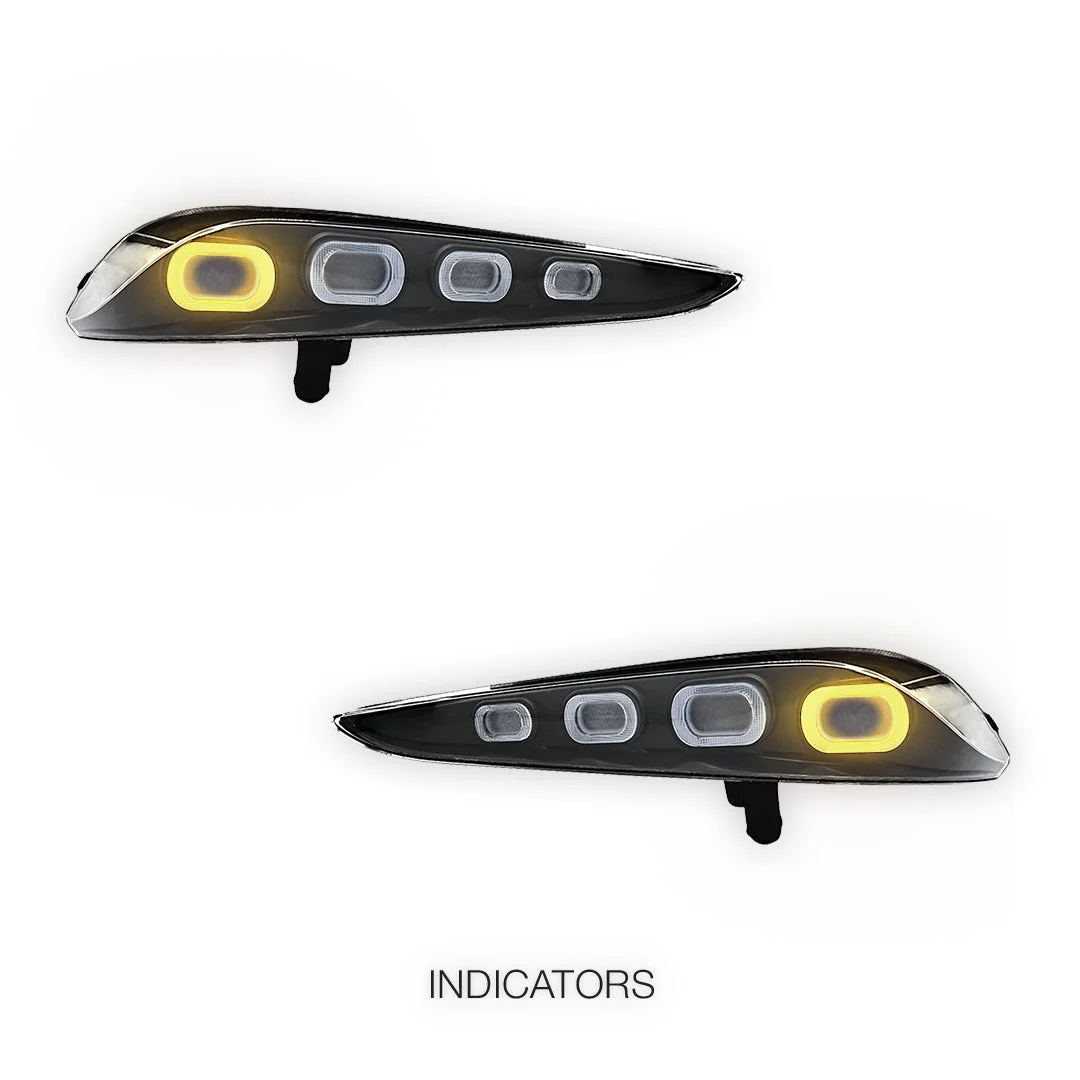 Toyota Supra A90 A91 (2019 - 2024) Clear Sequential LED Tail Lights LH + RH - Image 3