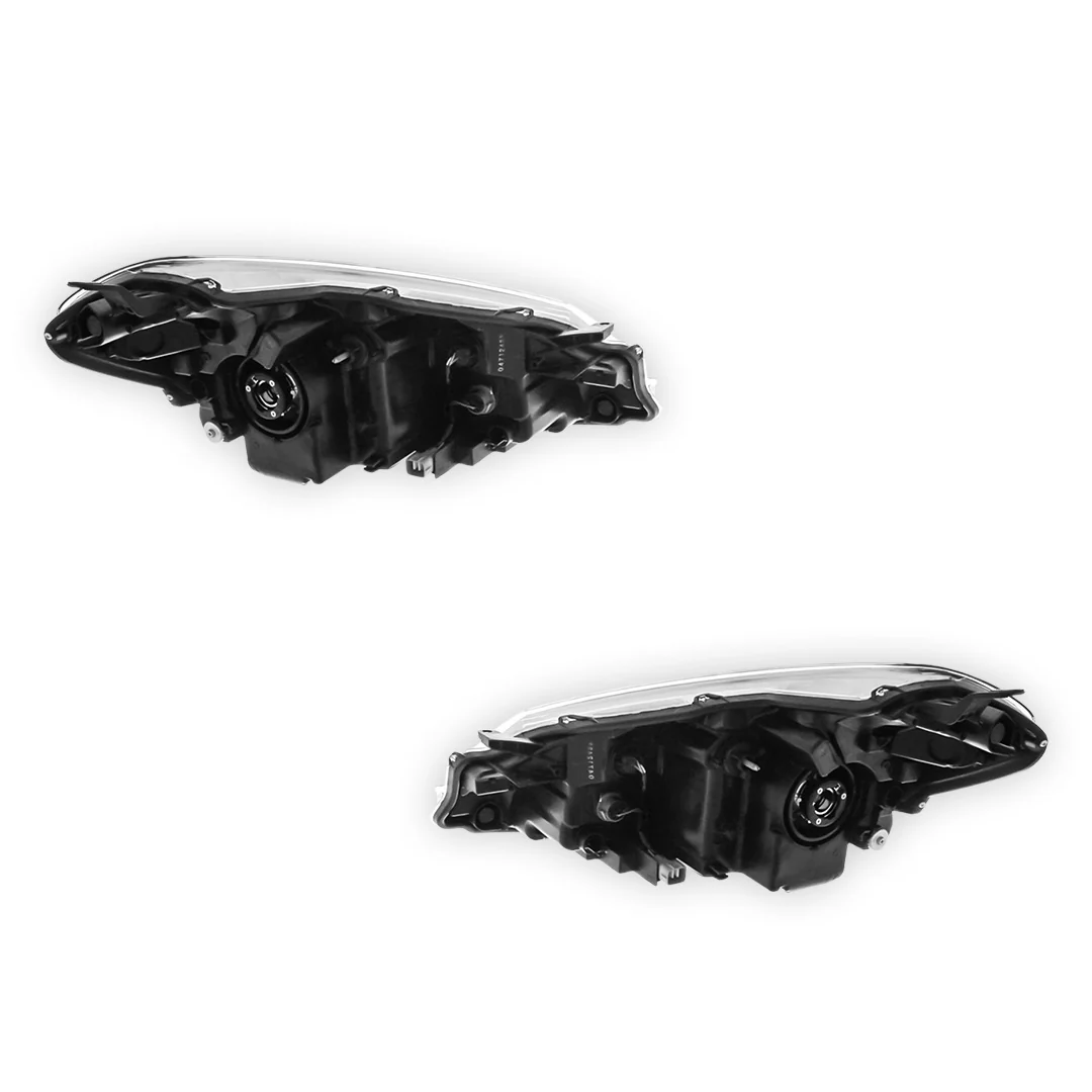 Toyota Yaris Black Headlights Projector 2017 - 2021 OEM-Style Aftermarket Left & Right - Image 3