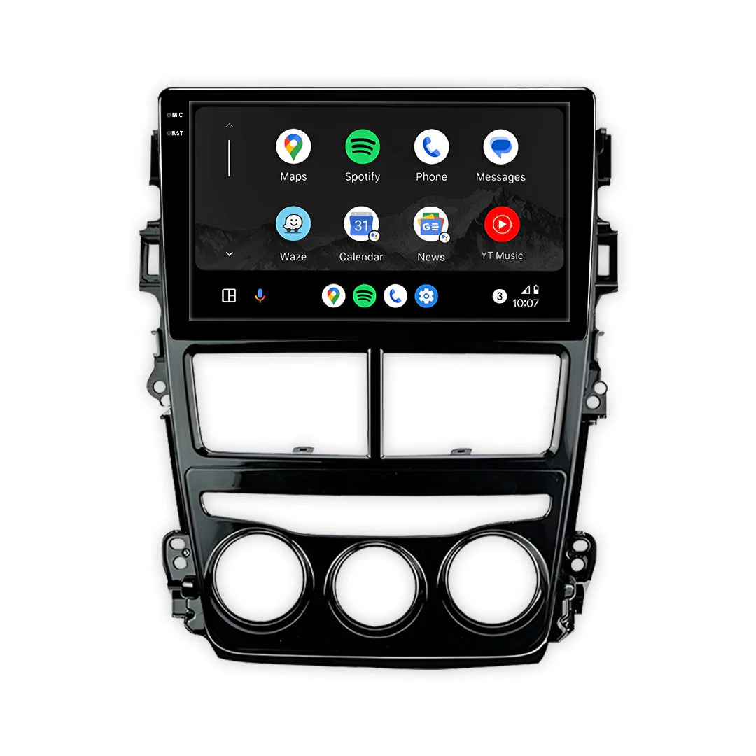 Toyota Yaris XP130 Manual (2017 - 2019) 9" Wireless Android 16 Android Player for Apple CarPlay / Android Auto - Image 3