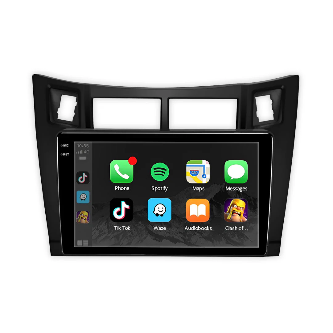 Toyota Yaris XP90 (2005 - 2012) 9" 13.3" Android Radio – Wireless Apple CarPlay & Android Auto - Image 2