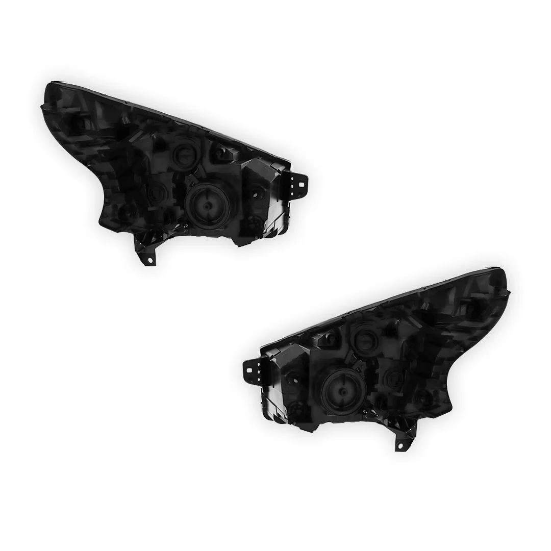 Vauxhall Vivaro X82 Black Headlights 20014 - 2019 OEM-Style Aftermarket Left & Right - Image 3