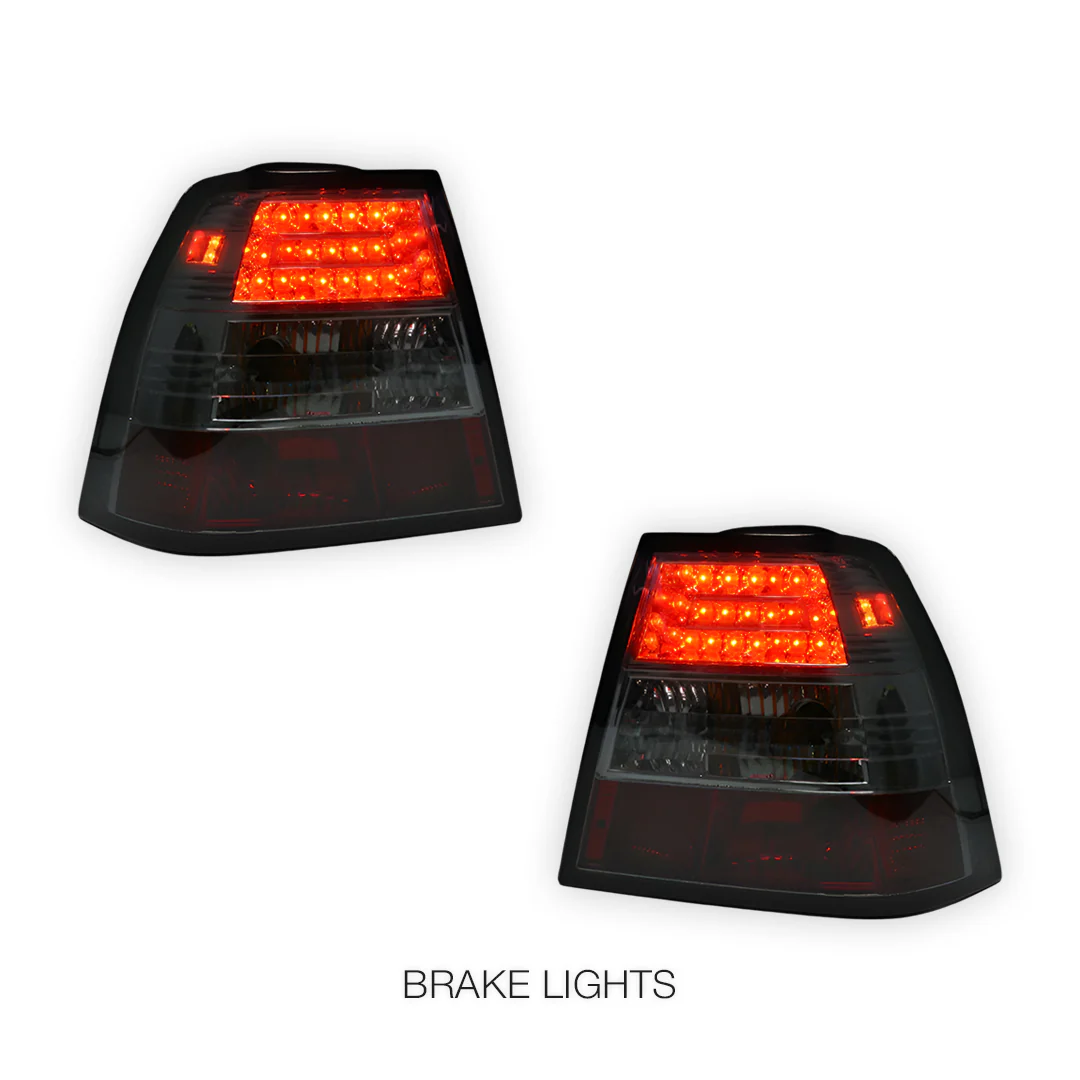 Volkswagen Bora 1J / MK4 (1998 - 2004) Smoked LED Tail Lights LH + RH - Image 4