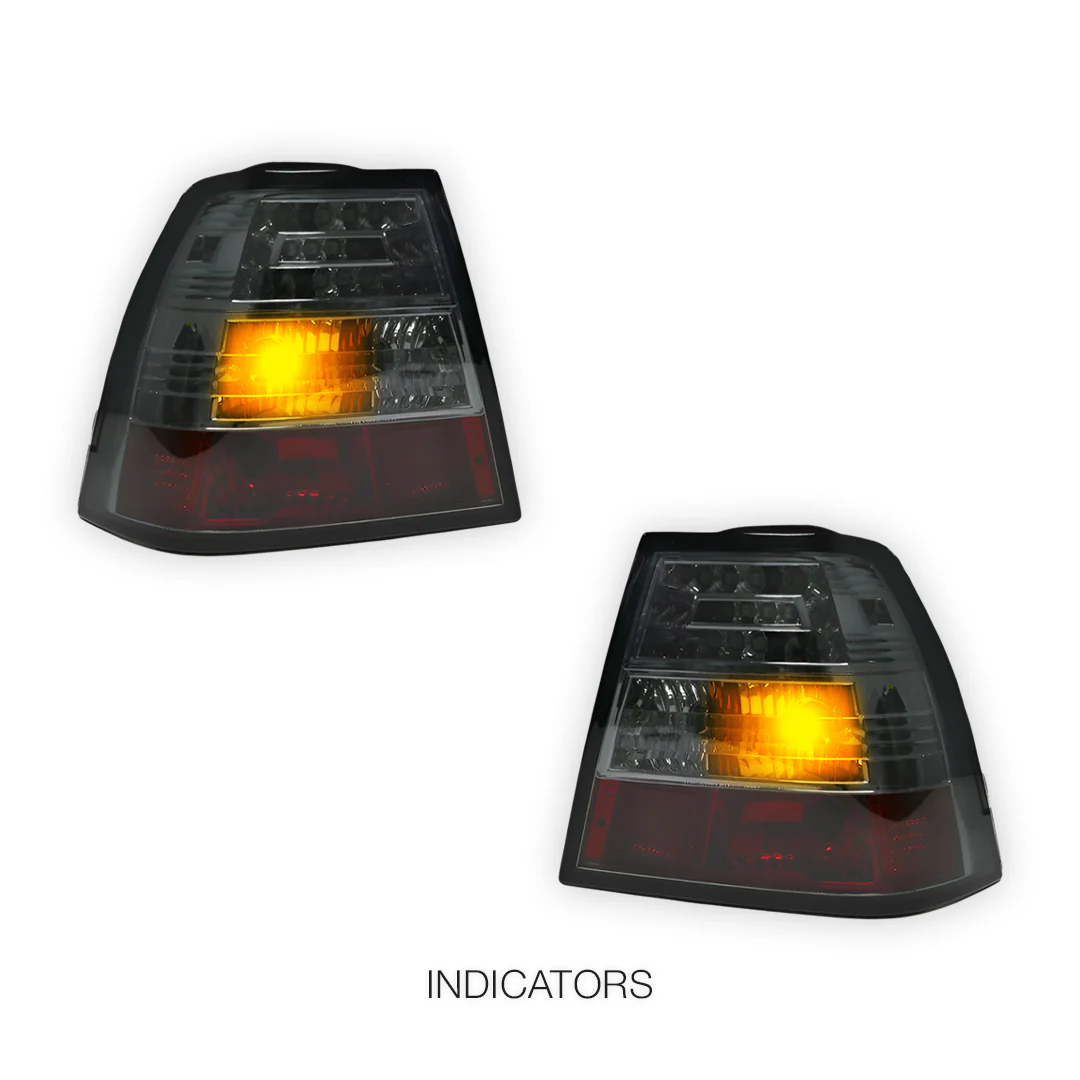 Volkswagen Bora 1J / MK4 (1998 - 2004) Smoked LED Tail Lights LH + RH - Image 5