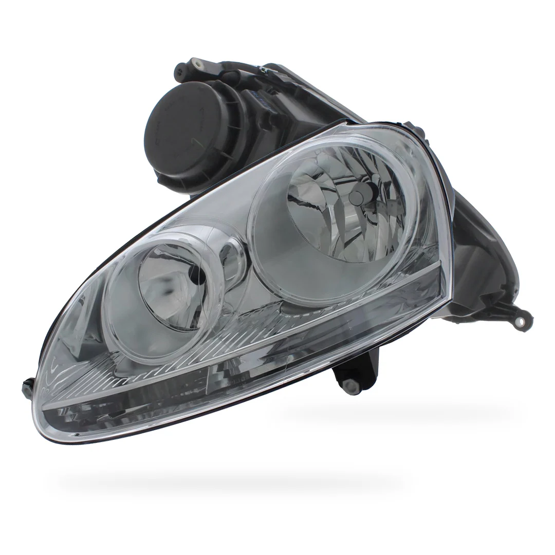 Volkswagen Golf MK5 Chrome Headlights 2004 - 2010 OEM-Style Aftermarket Left & Right