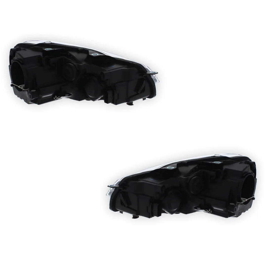 Volkswagen Golf MK6 Black Headlights 2009 - 2013 OEM-Style Aftermarket Left & Right - Image 3