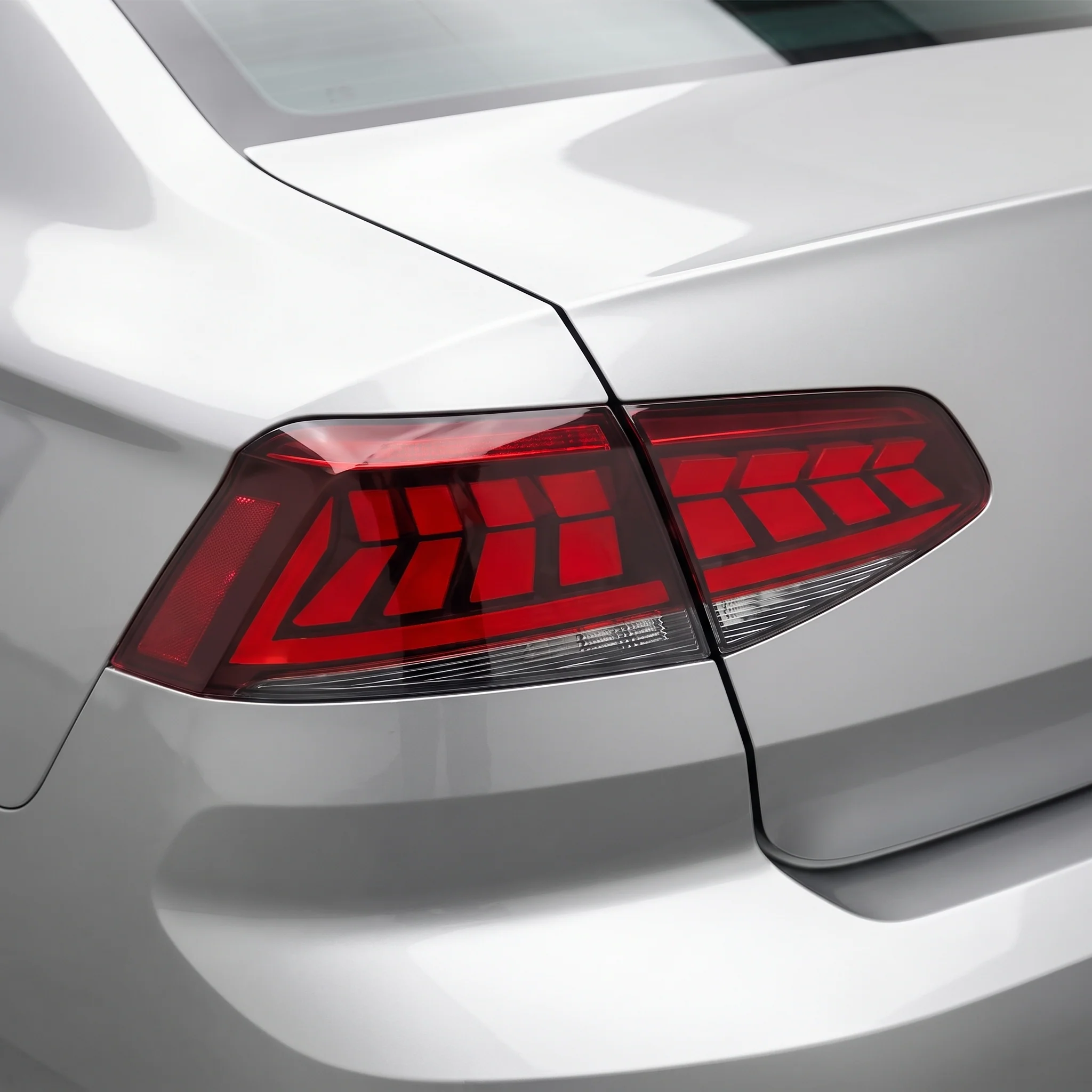 Volkswagen Passat B8 (2016 - 2019) Sequential Red Tail Lights LH + RH - Image 2