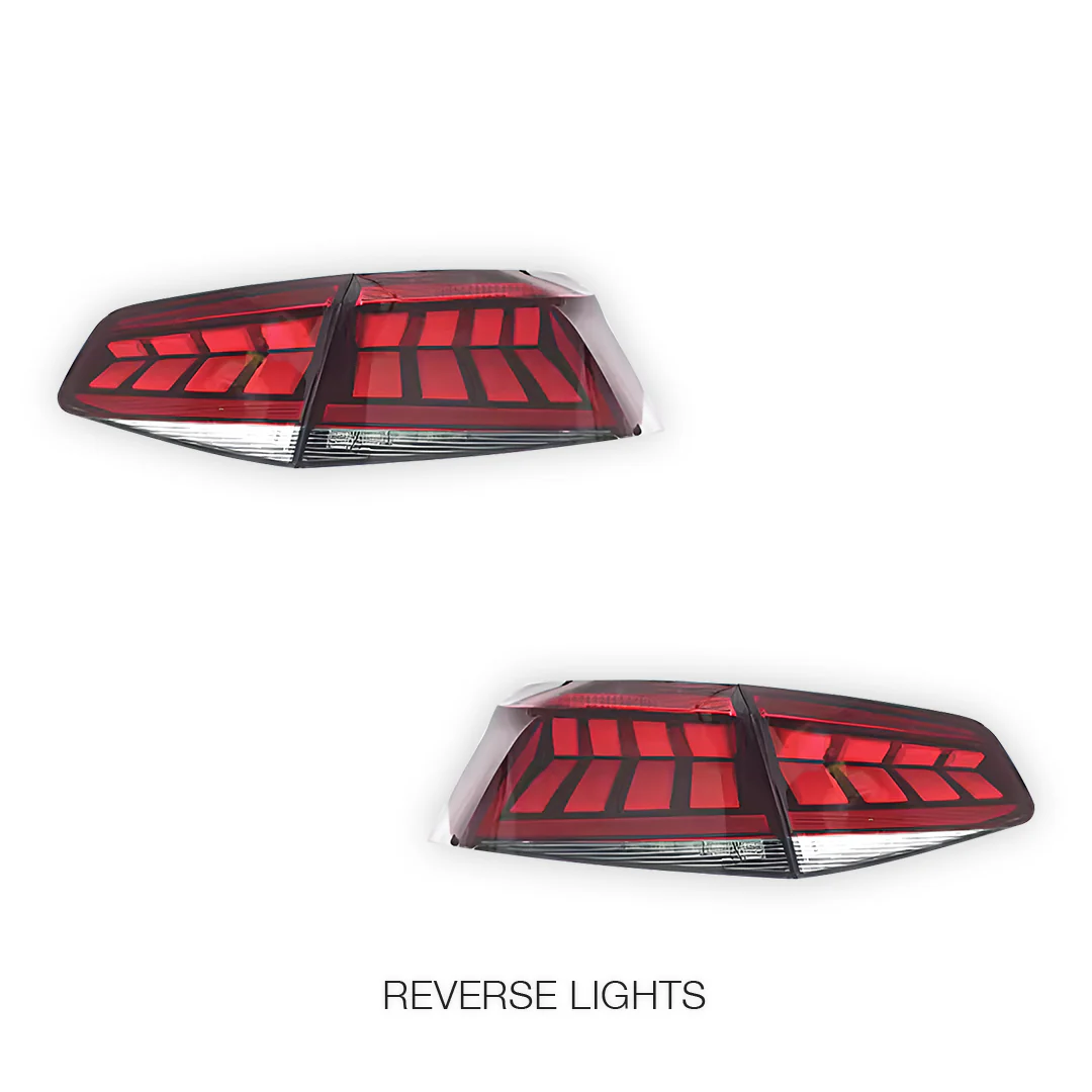 Volkswagen Passat B8 (2016 - 2019) Sequential Red Tail Lights LH + RH - Image 6
