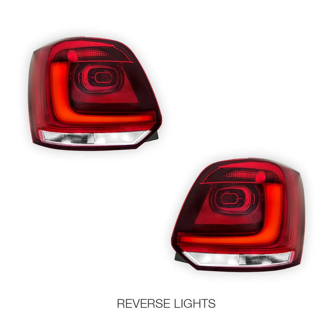 Volkswagen Polo 6R (2010 - 2014) 3D LED Stripe Bar Tail Lights LH + RH - Image 6