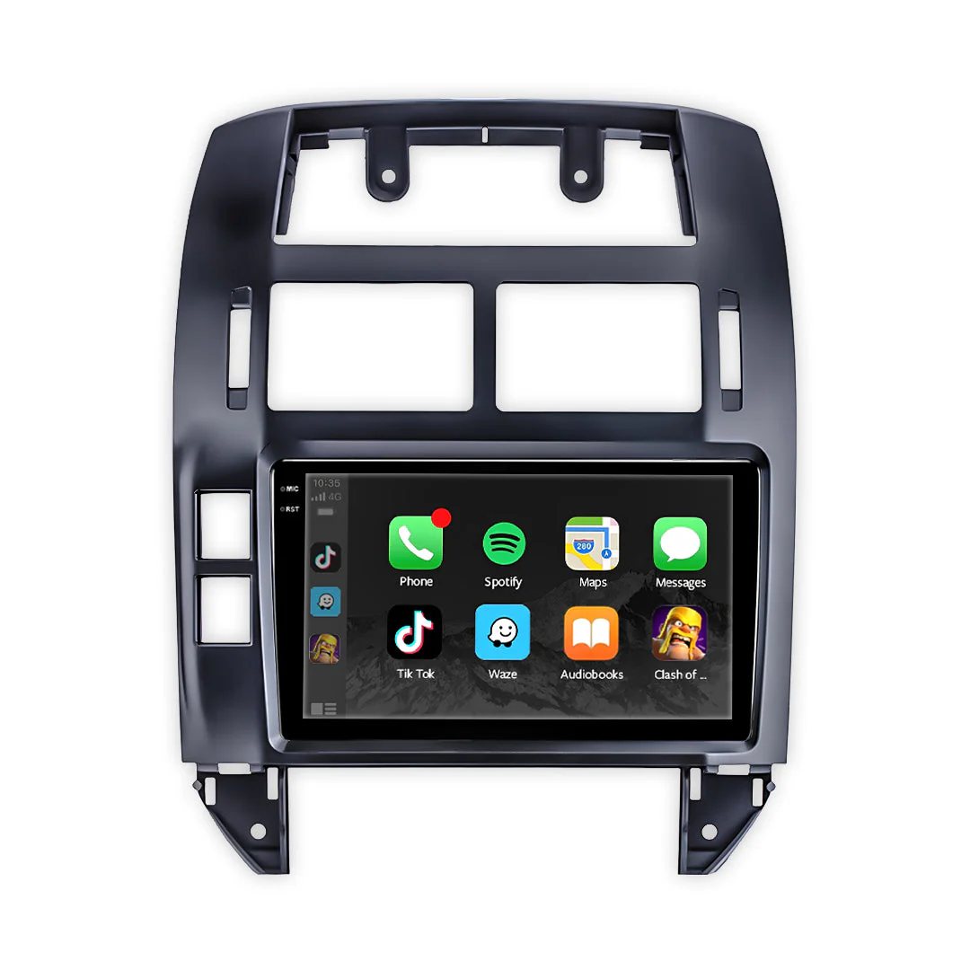 Volkswagen Polo 9N 6R (2004 - 2011) 9" Wireless Android 16 Android Player for Apple CarPlay / Android Auto - Image 2