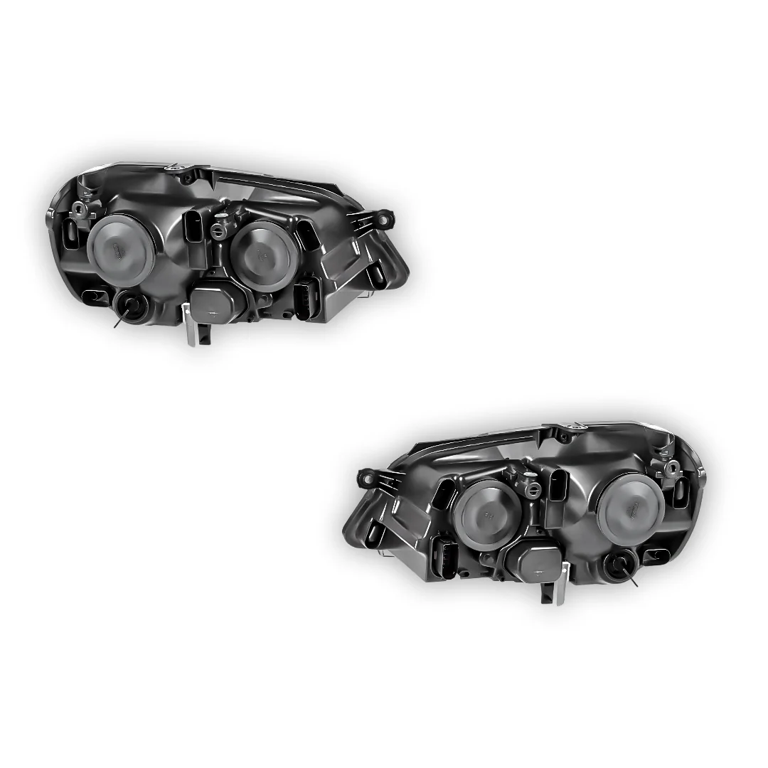 Volkswagen Polo 9N / 6R (2005 - 2010) Headlights LH + RH - Image 8