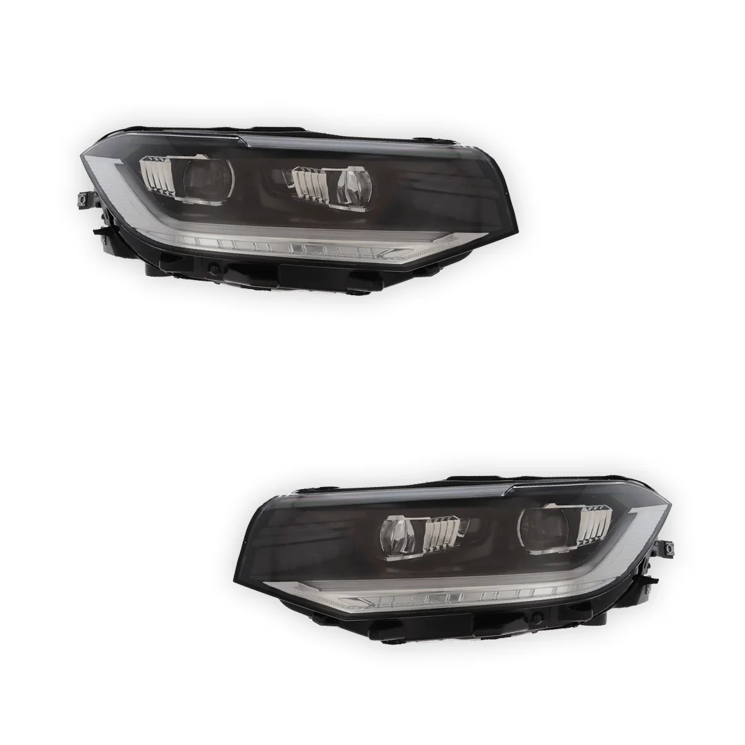 Volkswagen T-Cross Black Headlights 2019 - 2024 OEM-Style Aftermarket Left & Right - Image 2