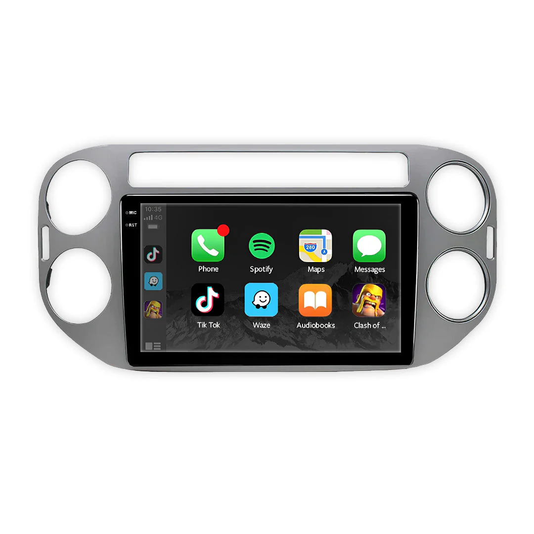 Volkswagen Tiguan 5N (2008 - 2017) 9" 13.3" Wireless Android 16 Car Stereo for Apple CarPlay / Android Auto - Image 2