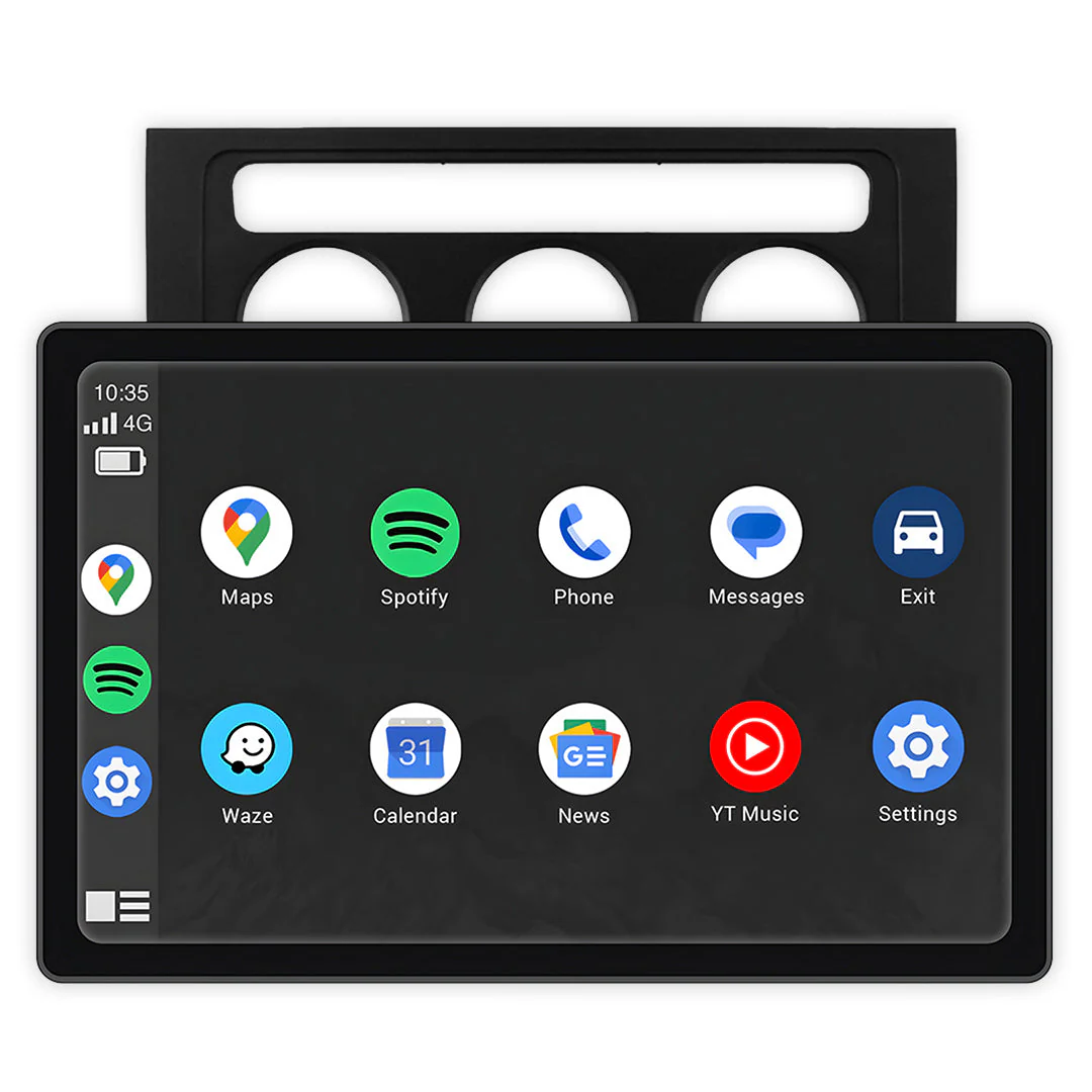 Volkswagen Touran 1T (2003 - 2014) 9" 13.3" Wireless Android 16 Head Unit for Apple CarPlay / Android Auto Black Trim - Image 6